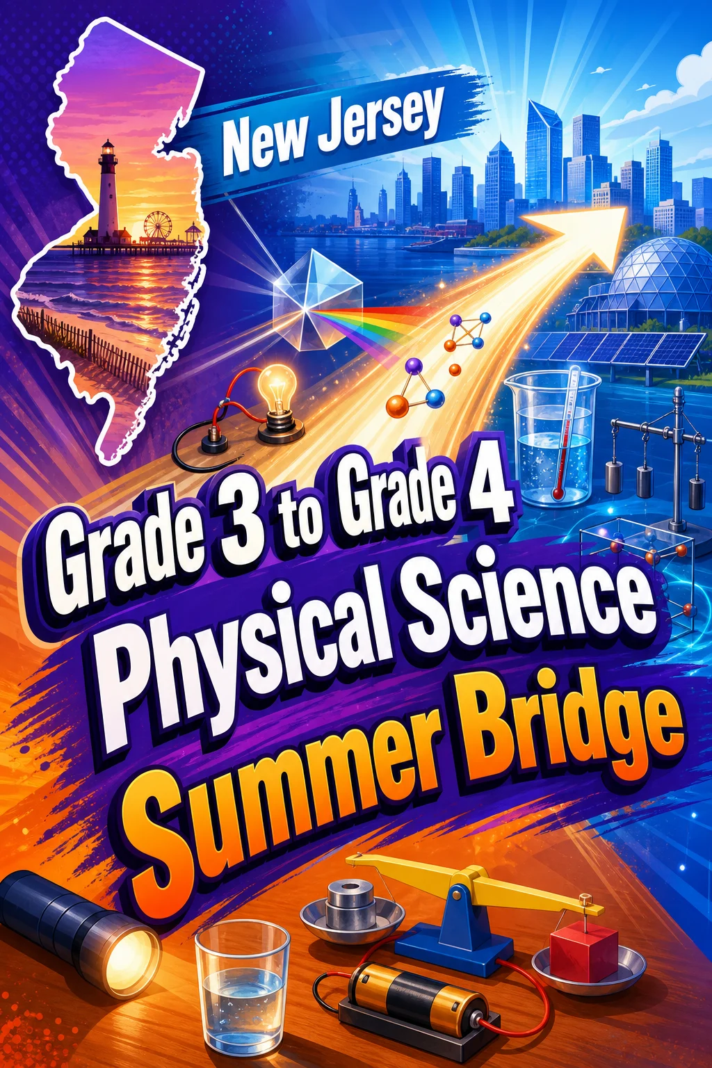 New Jersey Grade 3 to Grade 4 Physical Science Summer Bridge