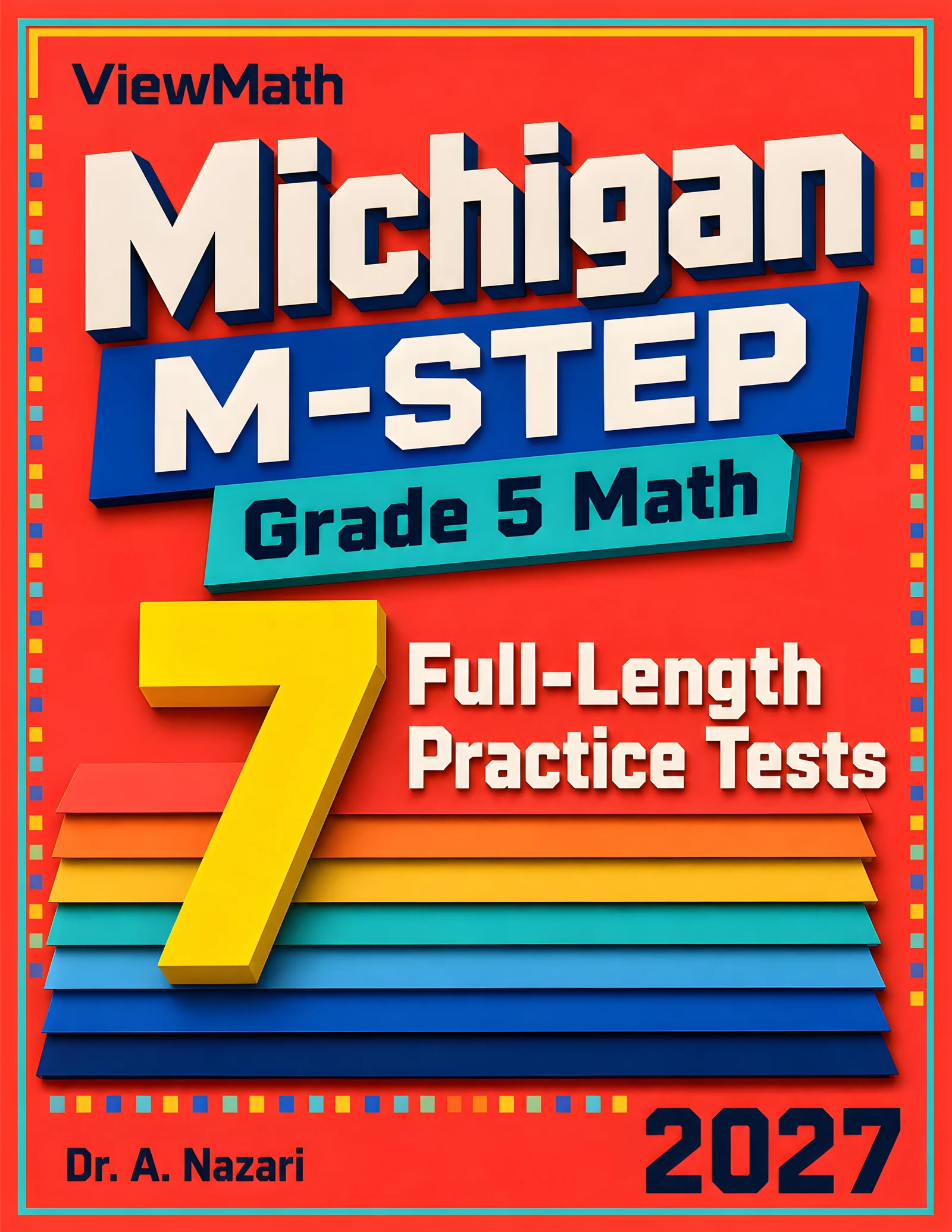 7 Michigan M-STEP Grade 5 Math Practice Tests
