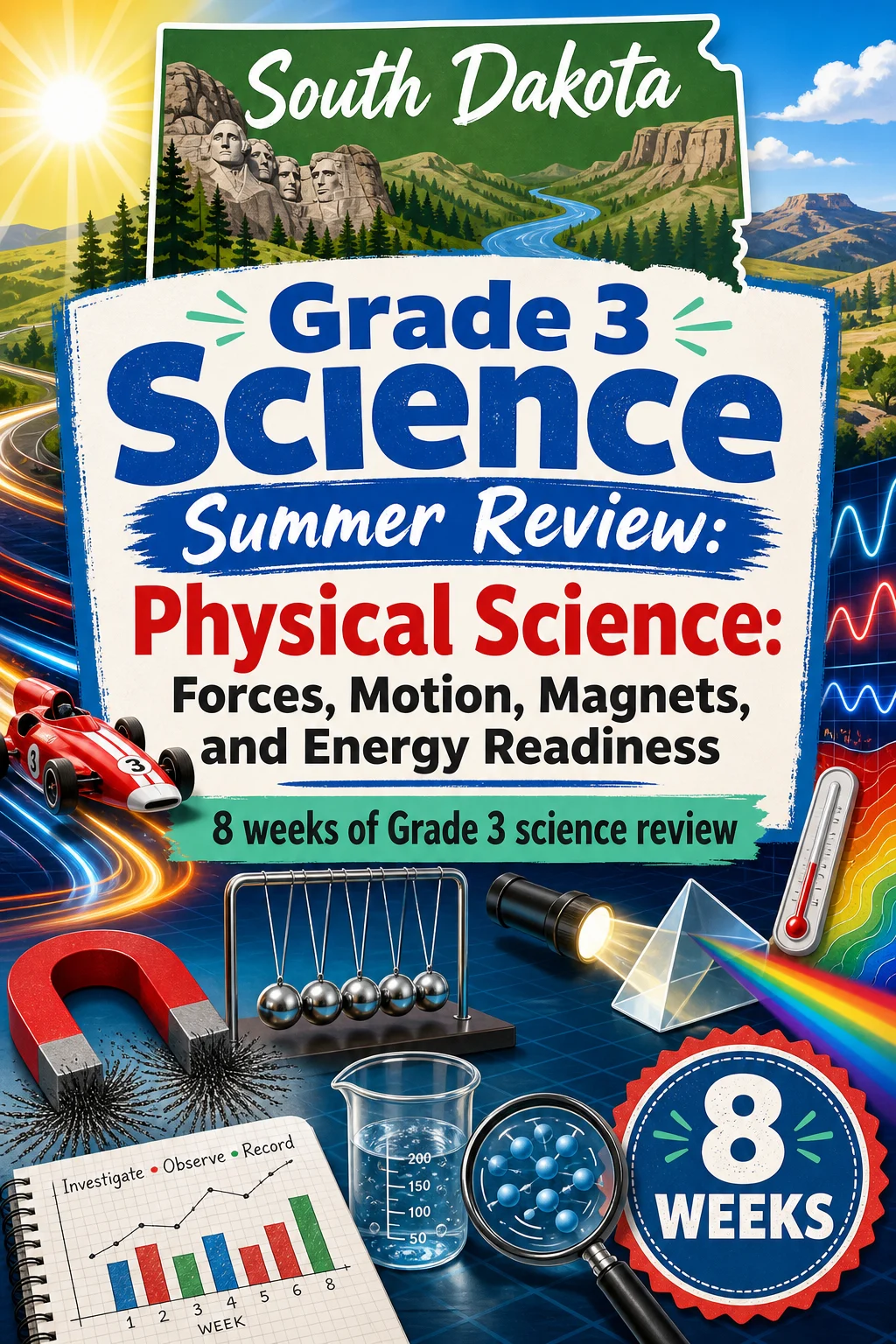 South Dakota Grade 3 Physical Science Summer Review