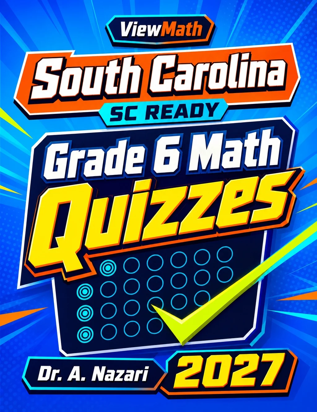 South Carolina SC READY Grade 6 Math Quizzes