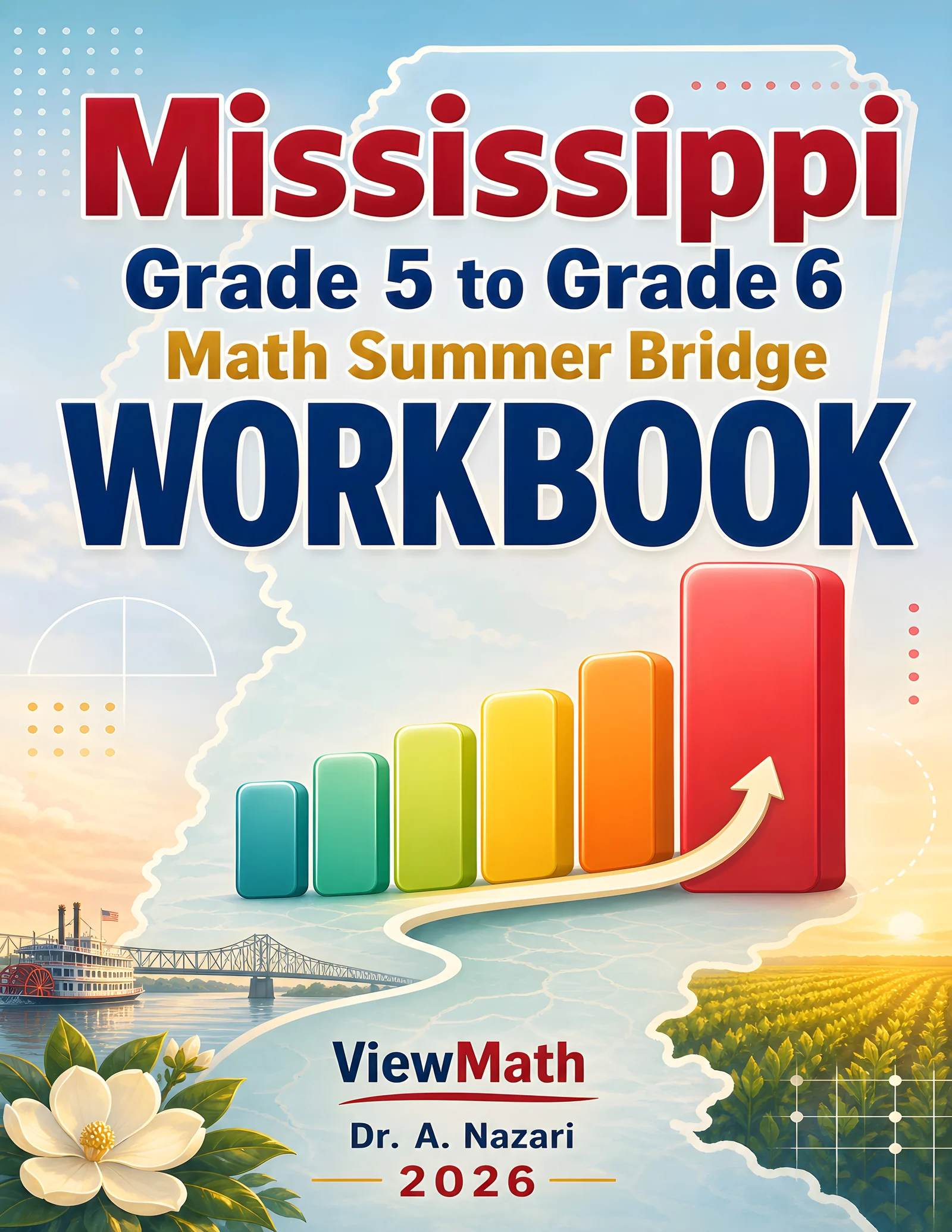 Mississippi MAAP Grade 5 Math Summer Bridge Workbook