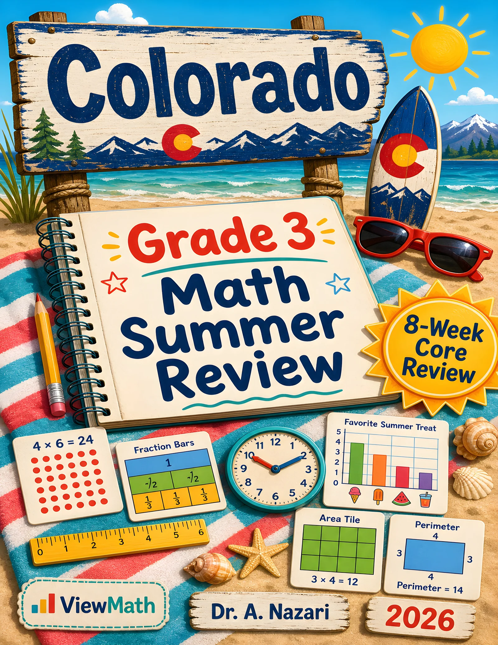 Colorado CMAS Grade 3 Math Summer Review