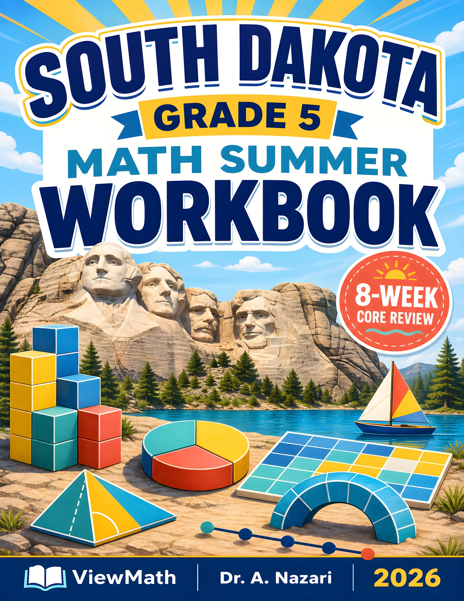 South Dakota SBA Grade 5 Math Summer Review Workbook