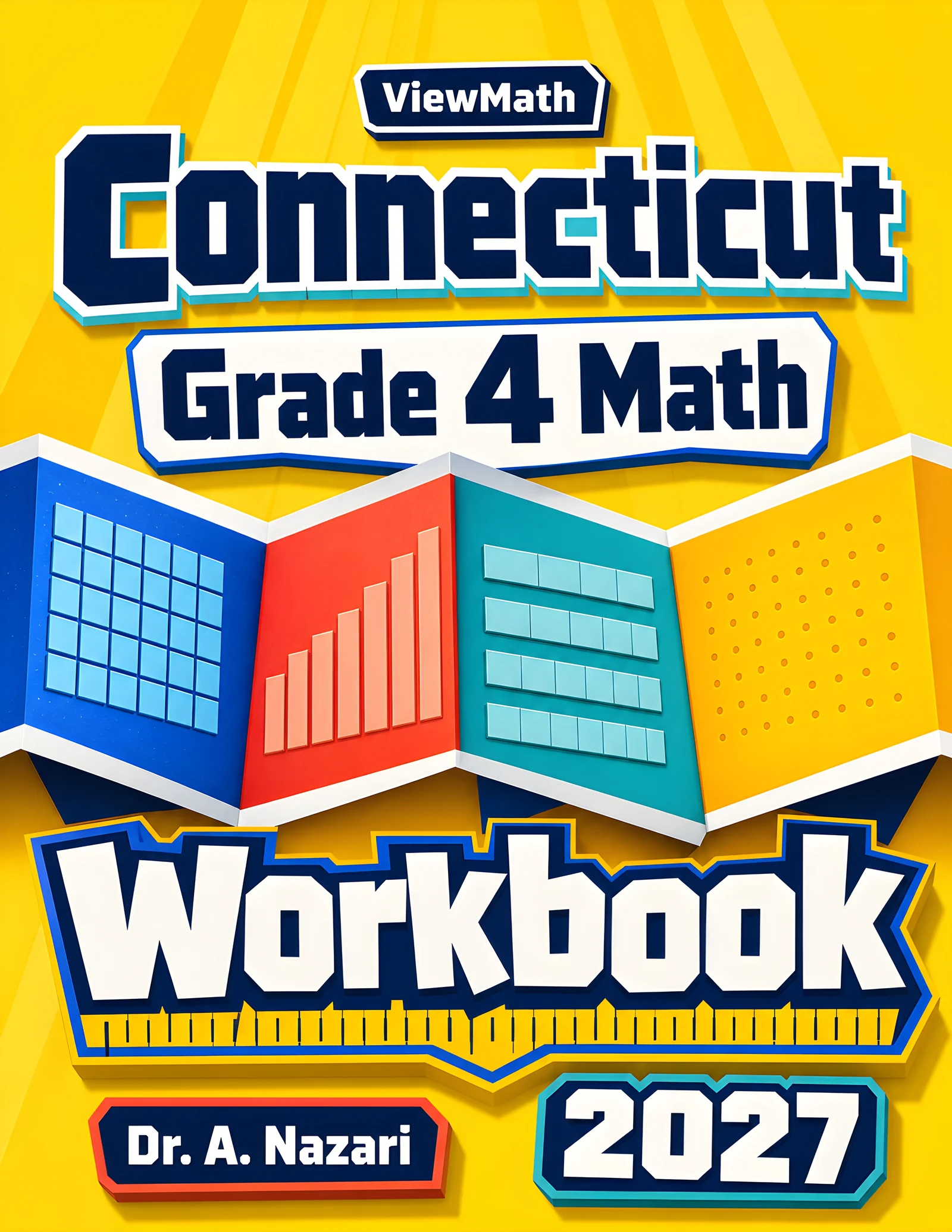 Connecticut SBAC Grade 4 Math Workbook
