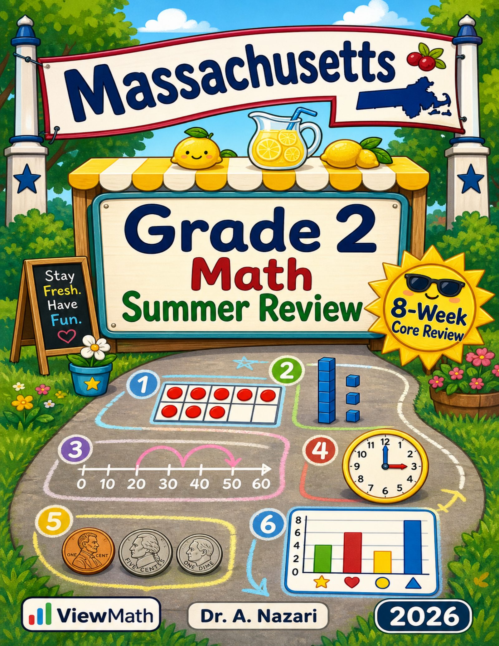 Massachusetts Grade 2 Math Summer Review