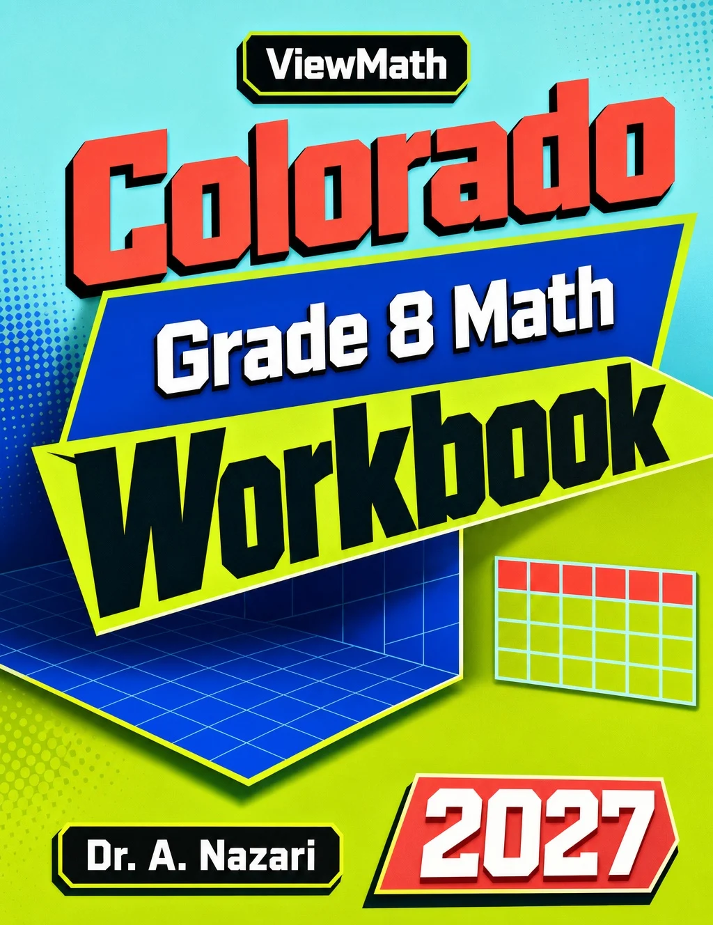 Colorado CMAS Grade 8 Math Workbook