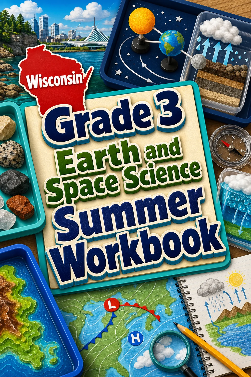 Wisconsin Grade 3 Earth and Space Science Summer Workbook