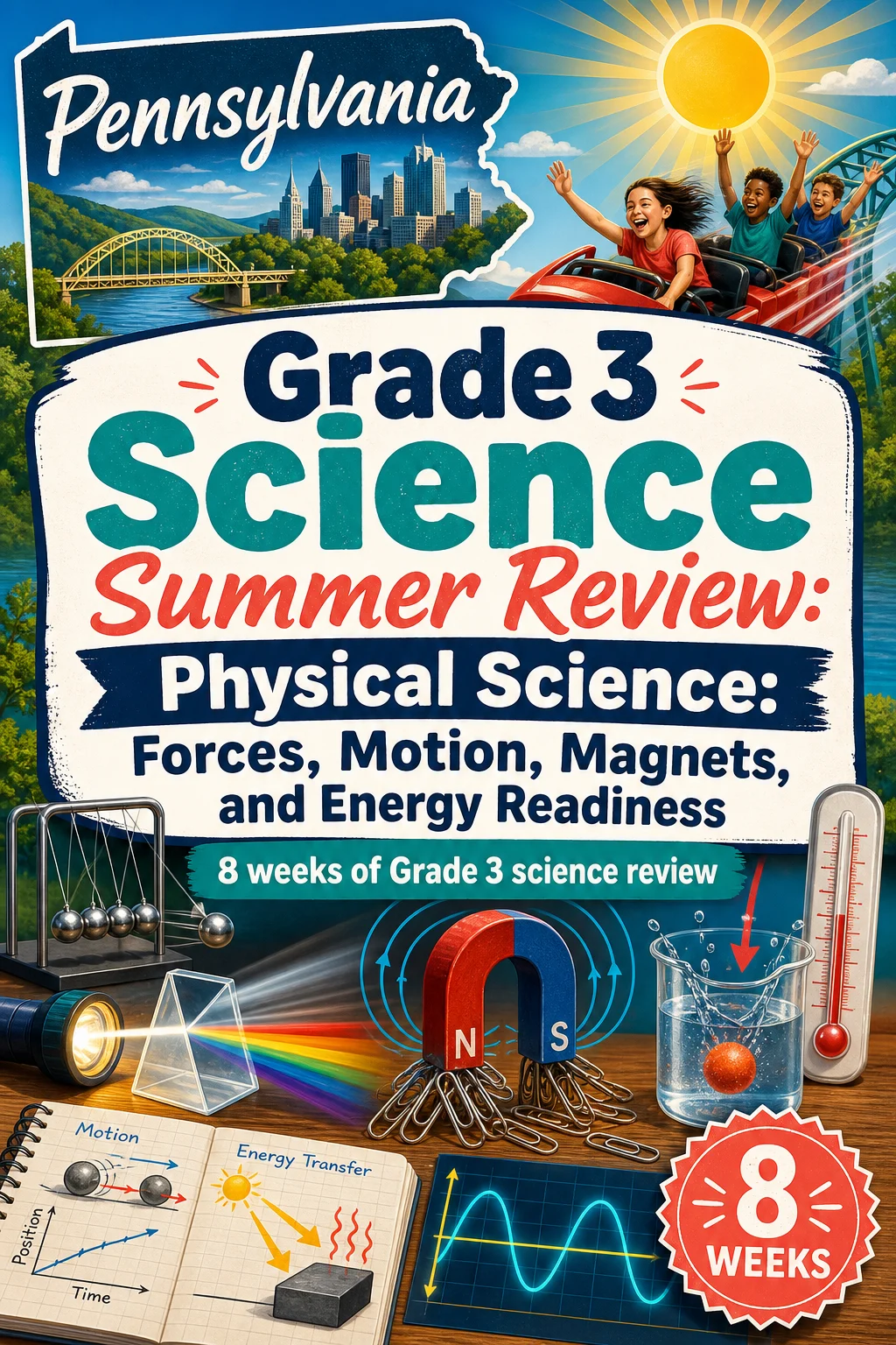 Pennsylvania Grade 3 Physical Science Summer Review