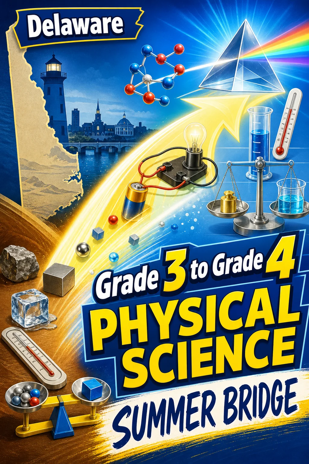 Delaware Grade 3 to Grade 4 Physical Science Summer Bridge