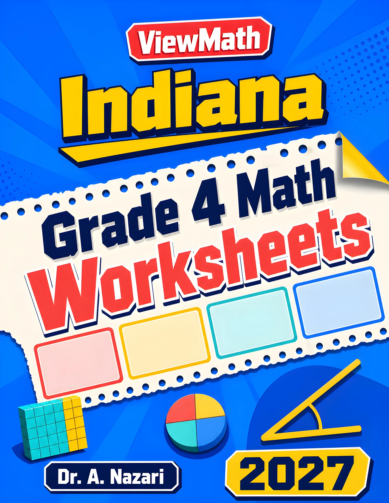 Indiana ILEARN Grade 4 Math Worksheets