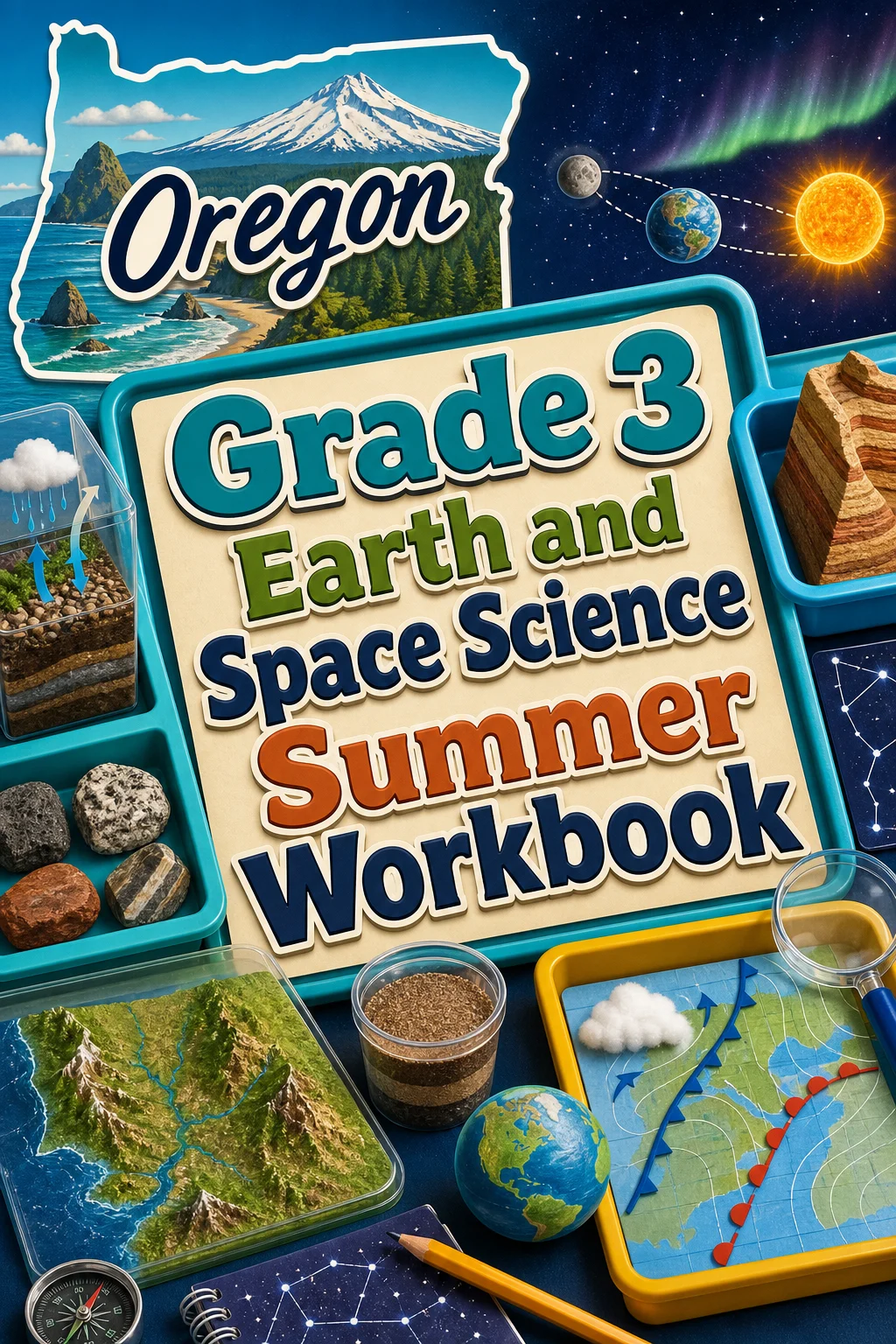 Oregon Grade 3 Earth and Space Science Summer Workbook