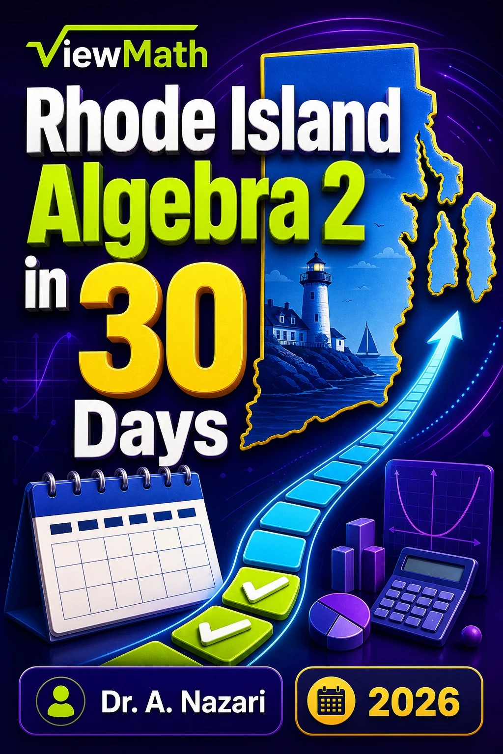 Rhode Island Algebra 2 in 30 Days