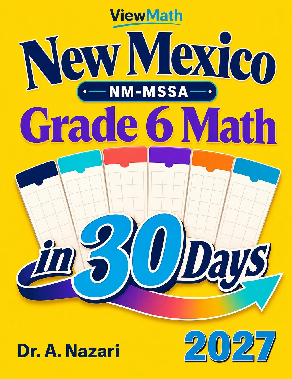 New Mexico NM-MSSA Grade 6 Math in 30 Days