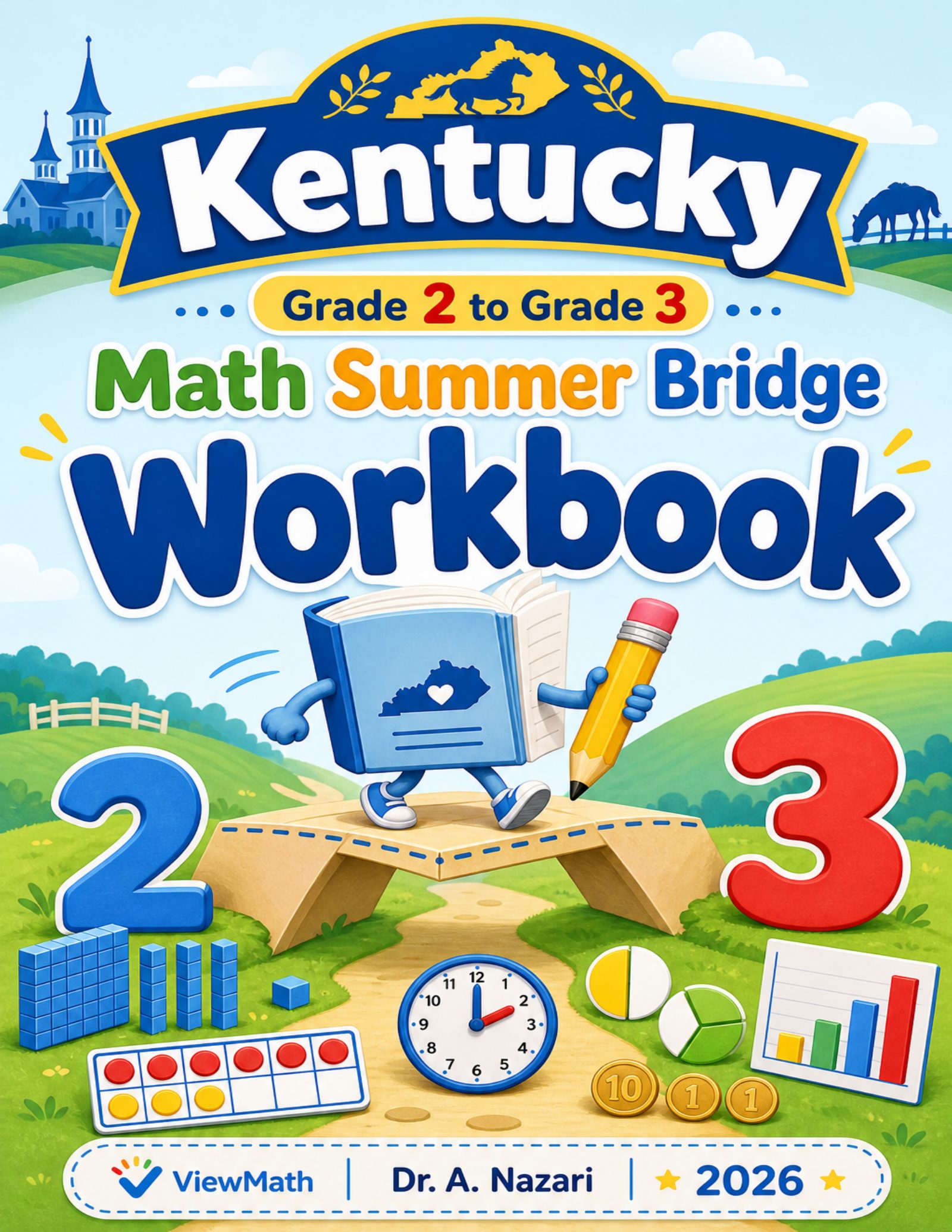 Kentucky Grade 2 to Grade 3 Math Summer Bridge Workbook