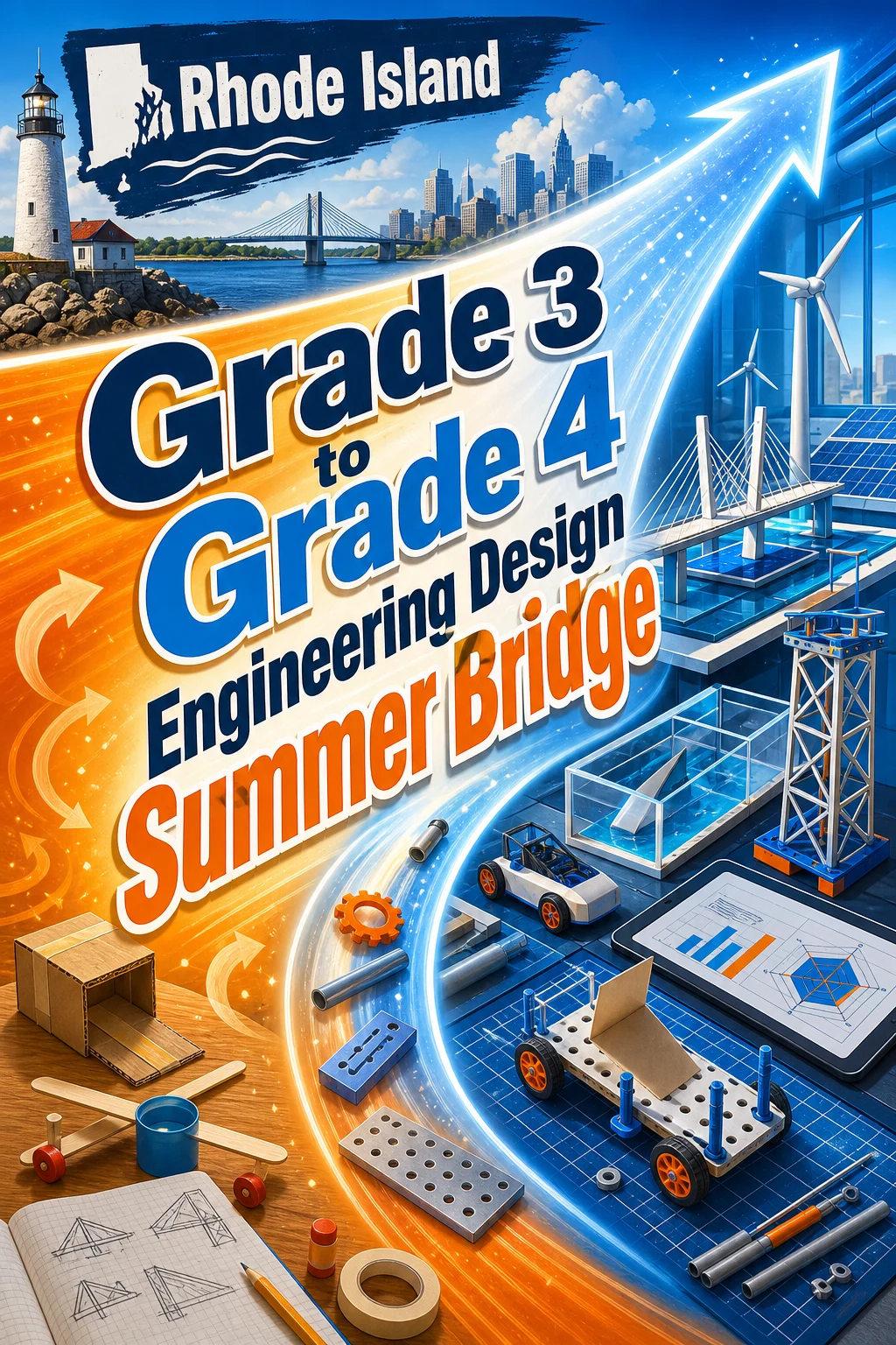 Rhode Island Grade 3 to Grade 4 Engineering Design Summer Bridge