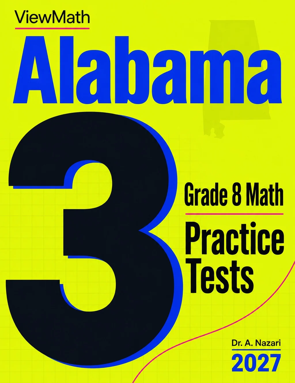 Alabama ACAP Grade 8 Math Practice Tests Bundle: 25 Unique Full-Length Tests
