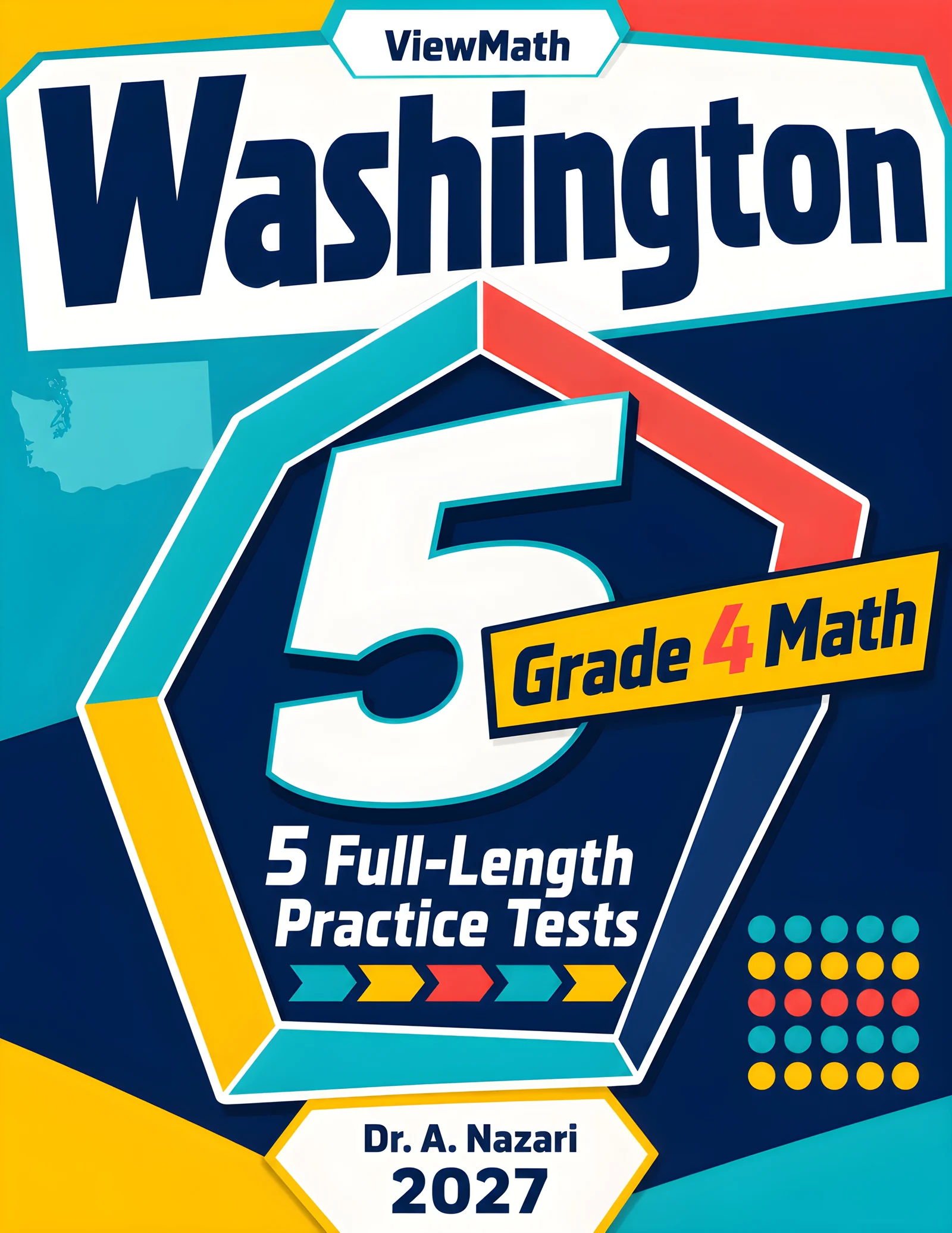 5 Full-Length Washington SBA Grade 4 Math Practice Tests