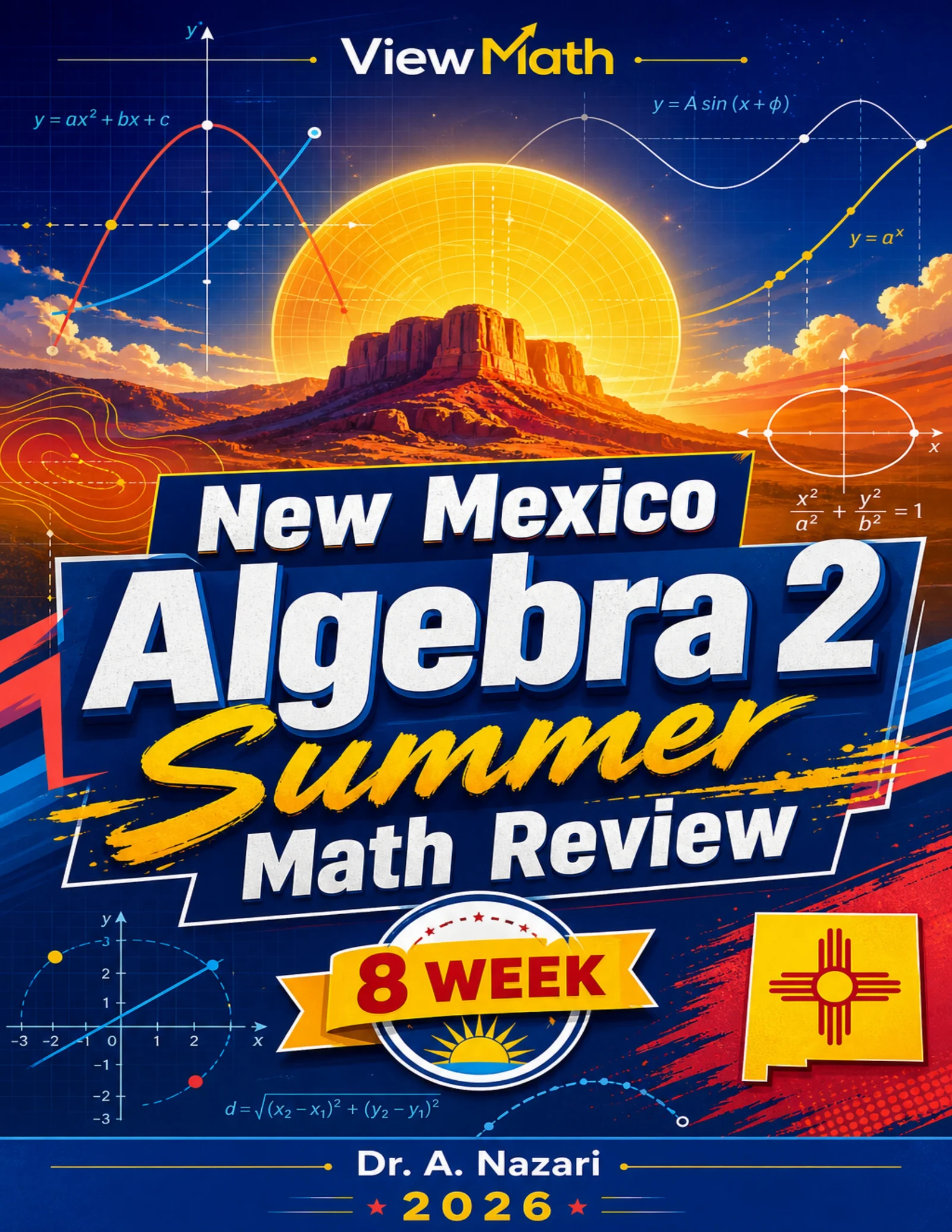 New Mexico Algebra 2 Math Summer Review