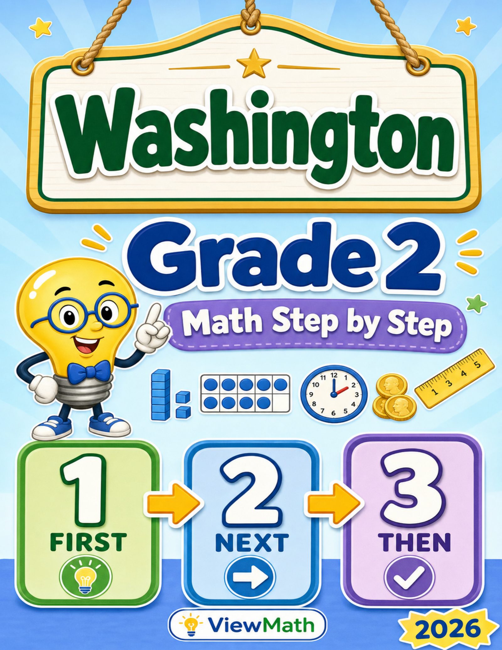 Washington Grade 2 Math Step by Step