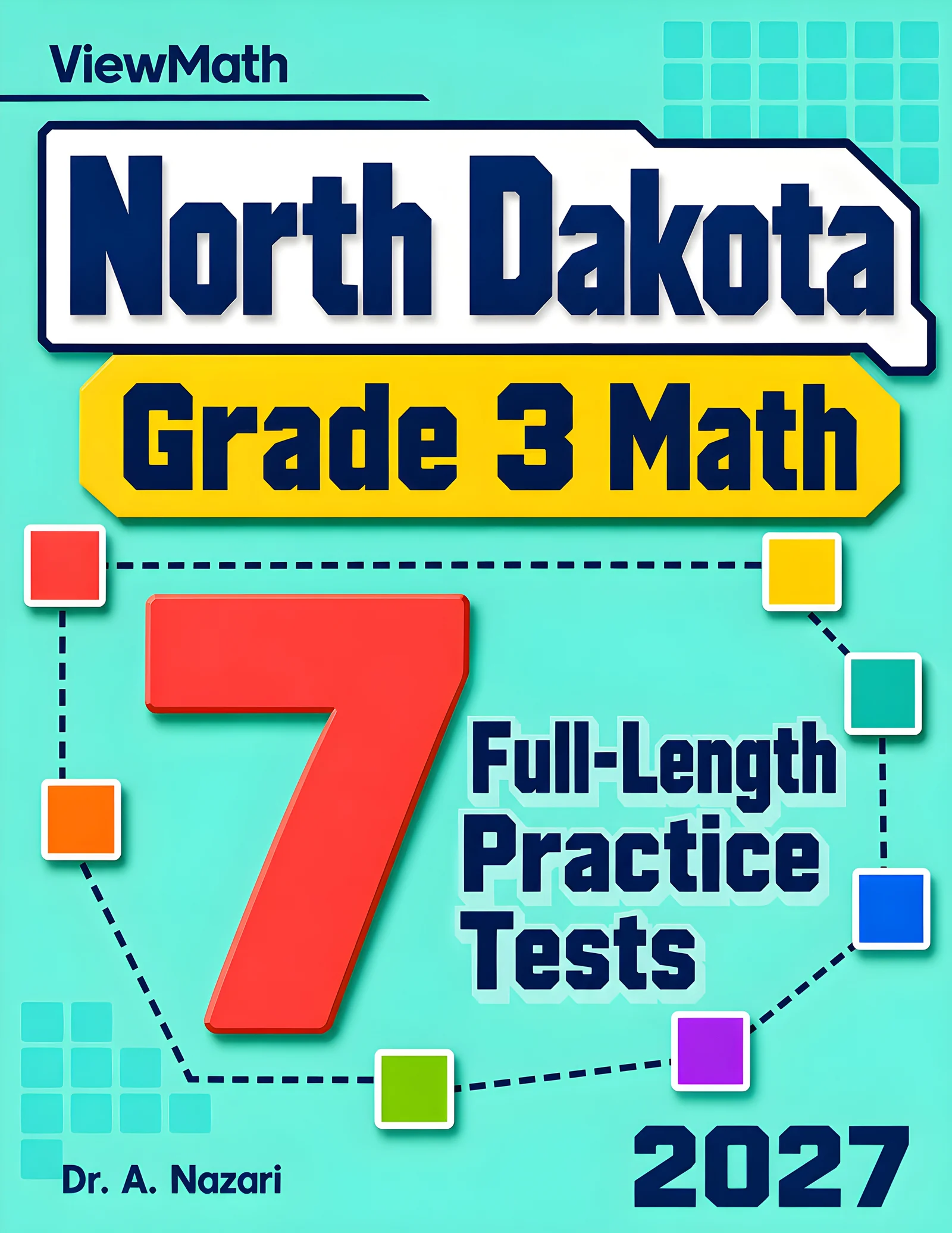 7 North Dakota NDSA Grade 3 Math Practice Tests