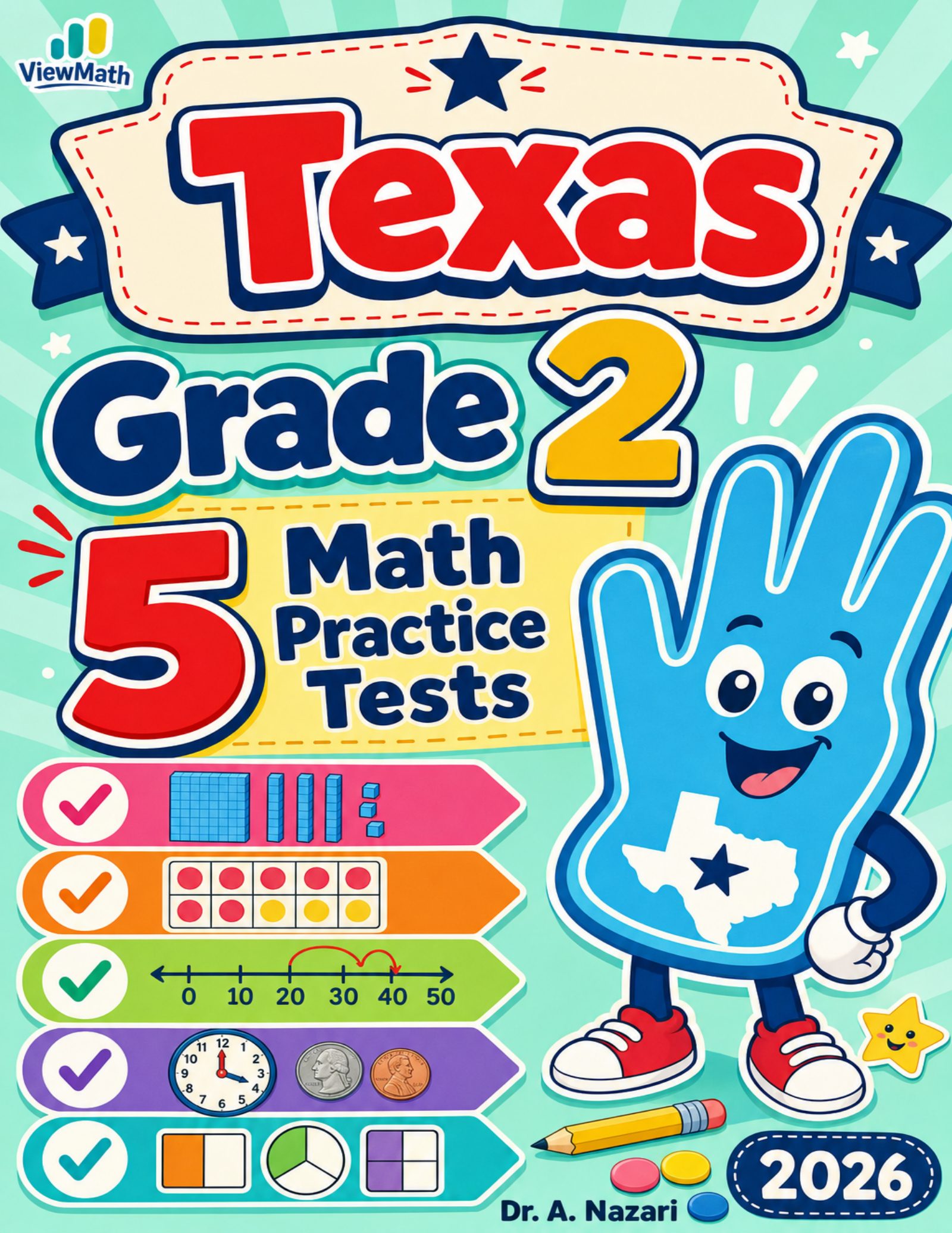5 Full-Length Texas Grade 2 Math Practice Tests