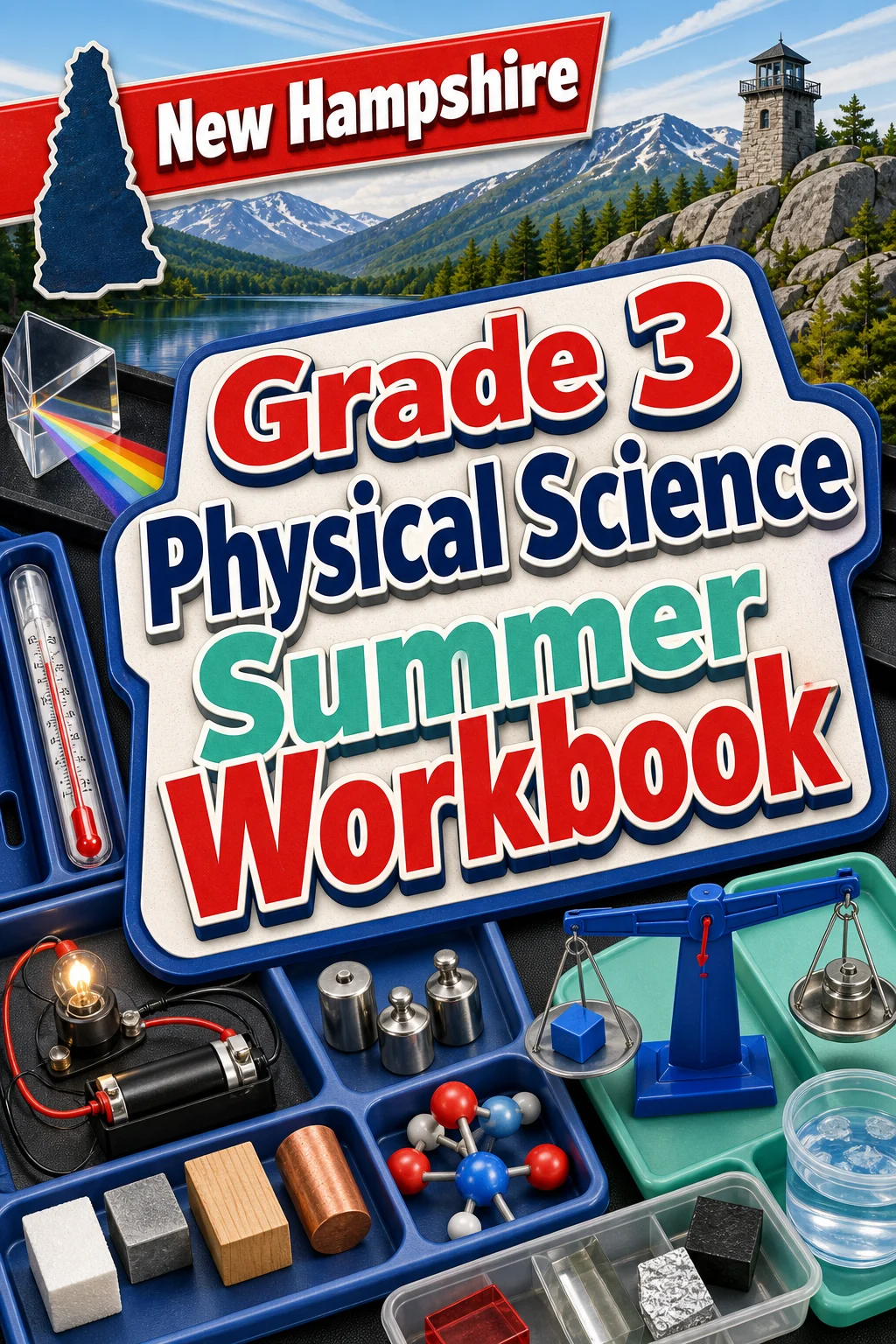 New Hampshire Grade 3 Physical Science Summer Workbook