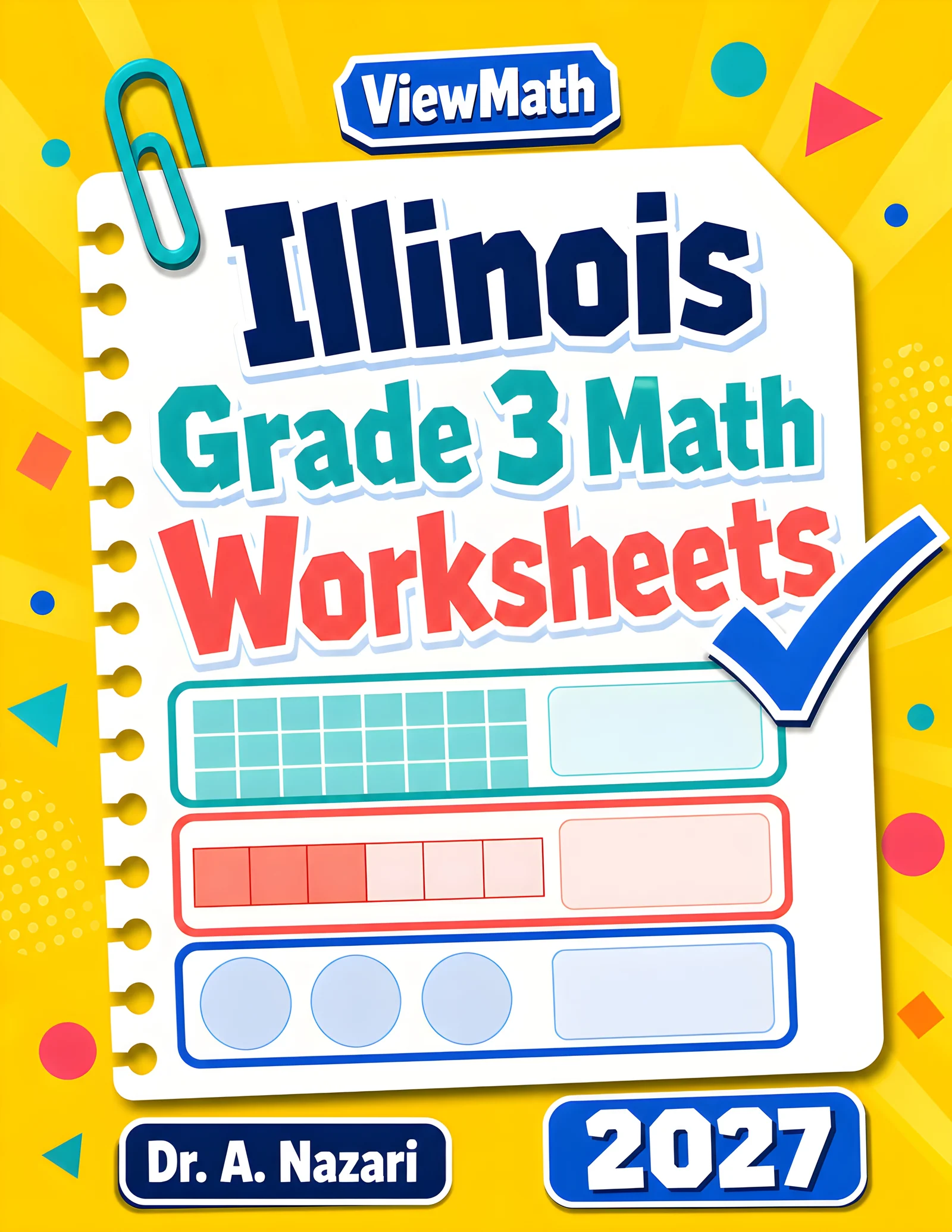 Illinois IAR Grade 3 Math Worksheets