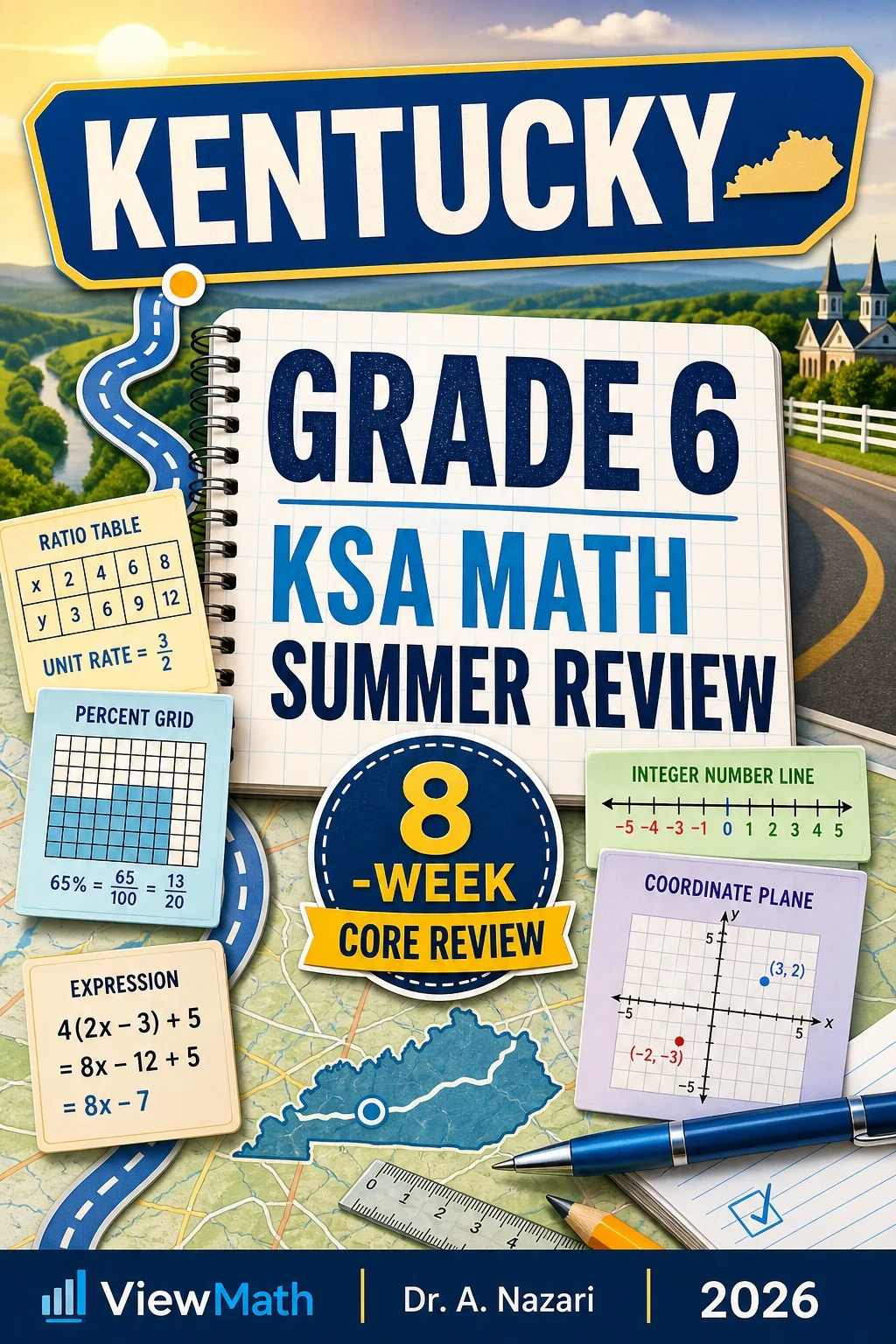 Kentucky KSA Grade 6 Math Summer Review