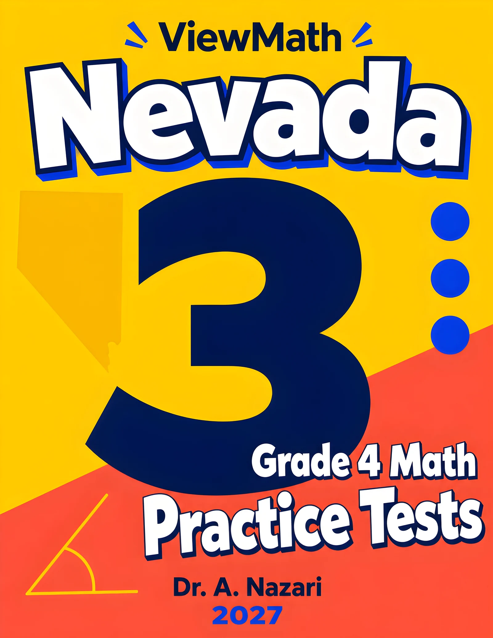 Nevada SBAC Grade 4 Math Practice Tests Bundle: 25 Unique Full-Length Tests
