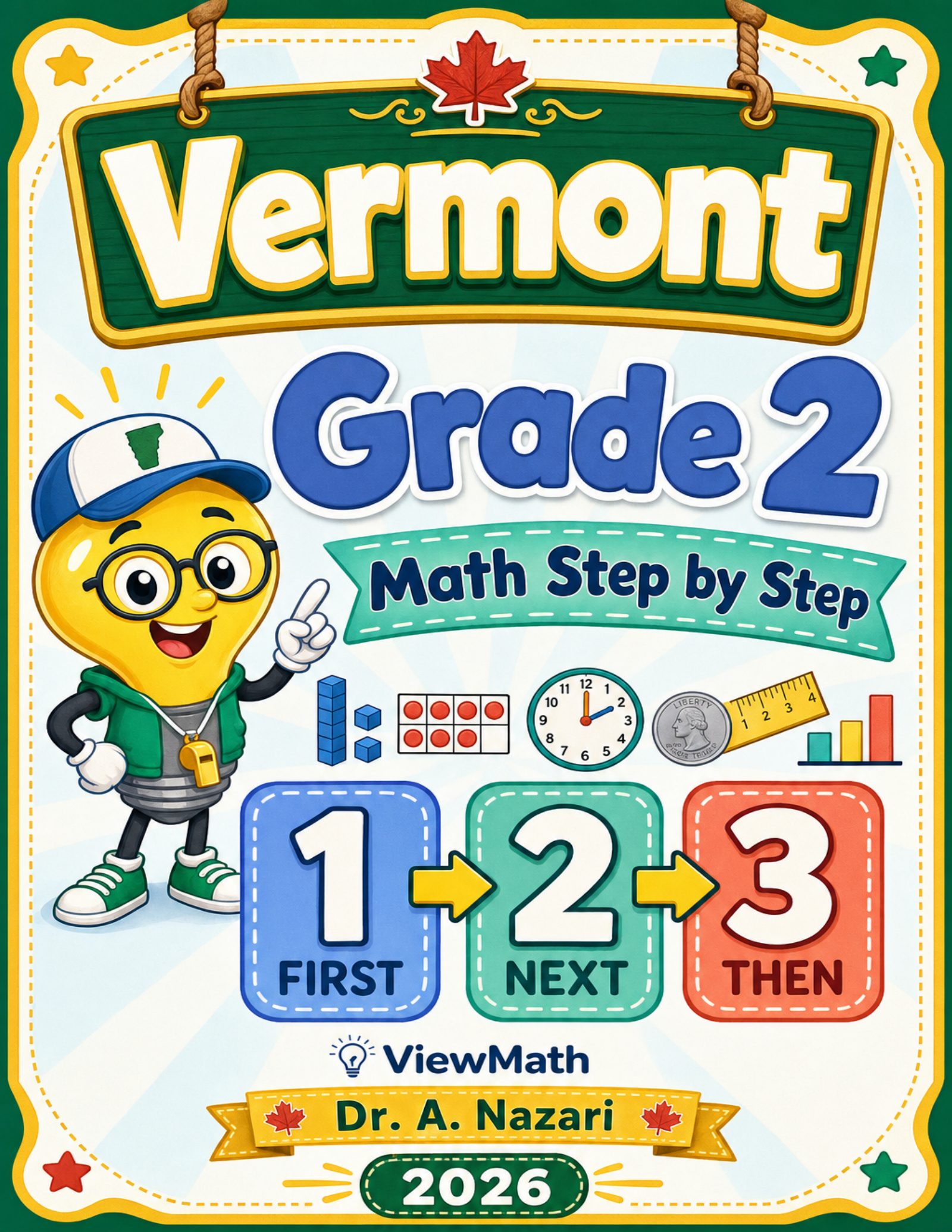 Vermont Grade 2 Math Step by Step