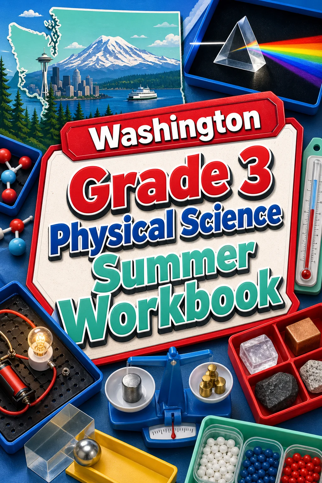 Washington Grade 3 Physical Science Summer Workbook
