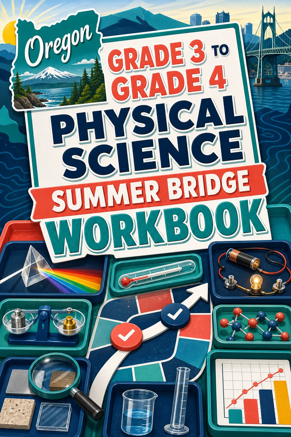 Oregon Grade 3 to Grade 4 Physical Science Summer Bridge Workbook