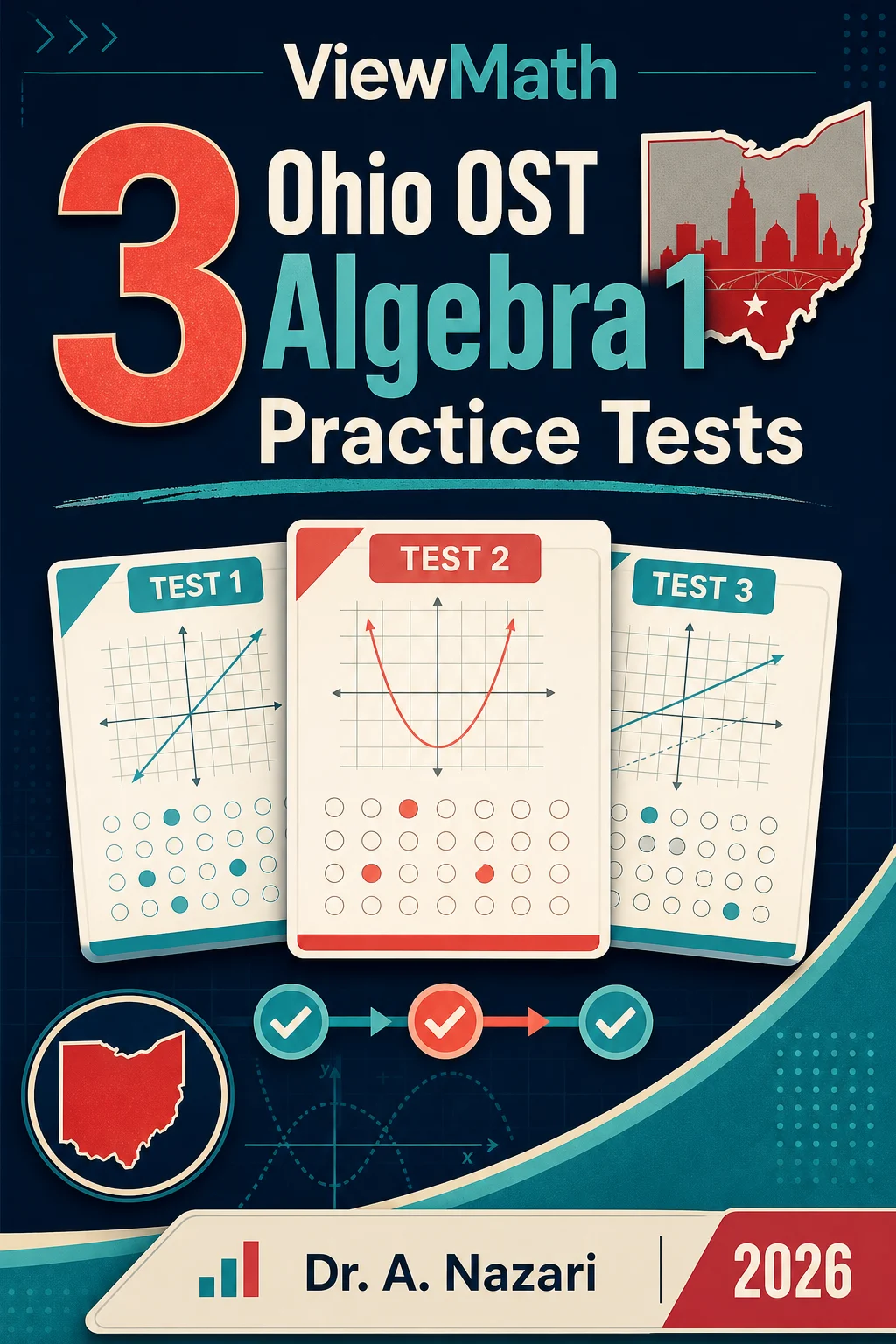 3 Ohio OST Algebra 1 Math Practice Tests