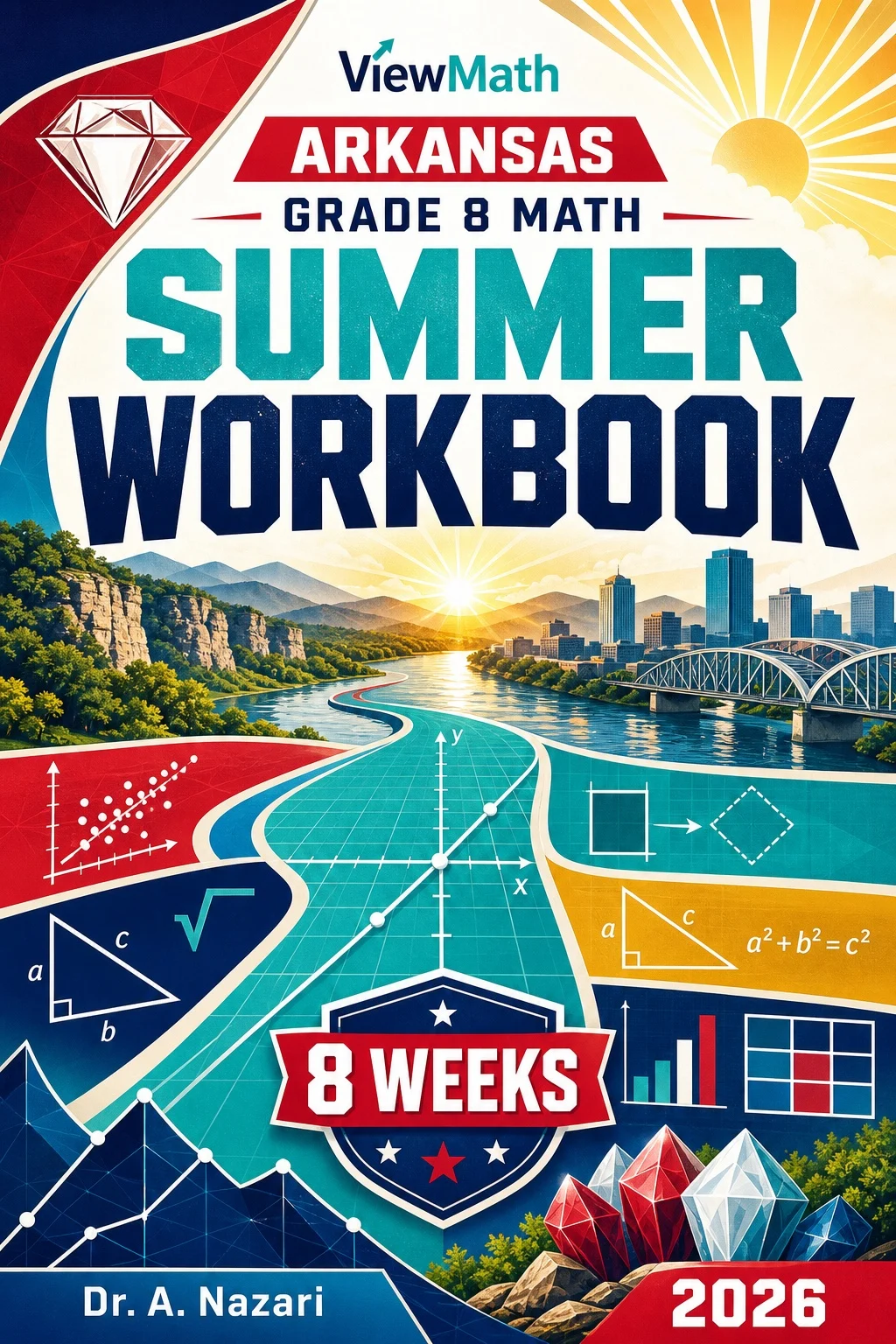 Arkansas ATLAS Grade 8 Math Summer Review Workbook