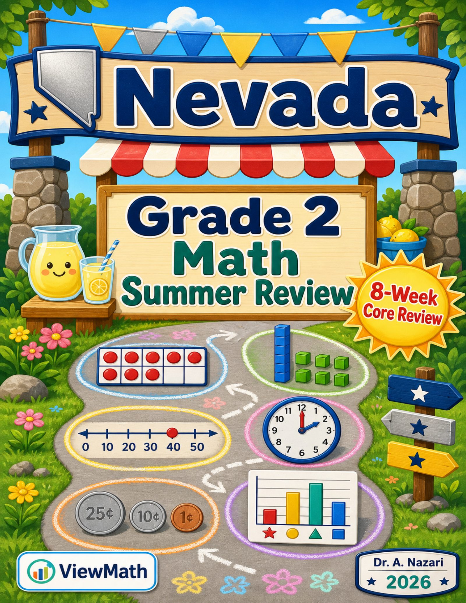 Nevada Grade 2 Math Summer Review