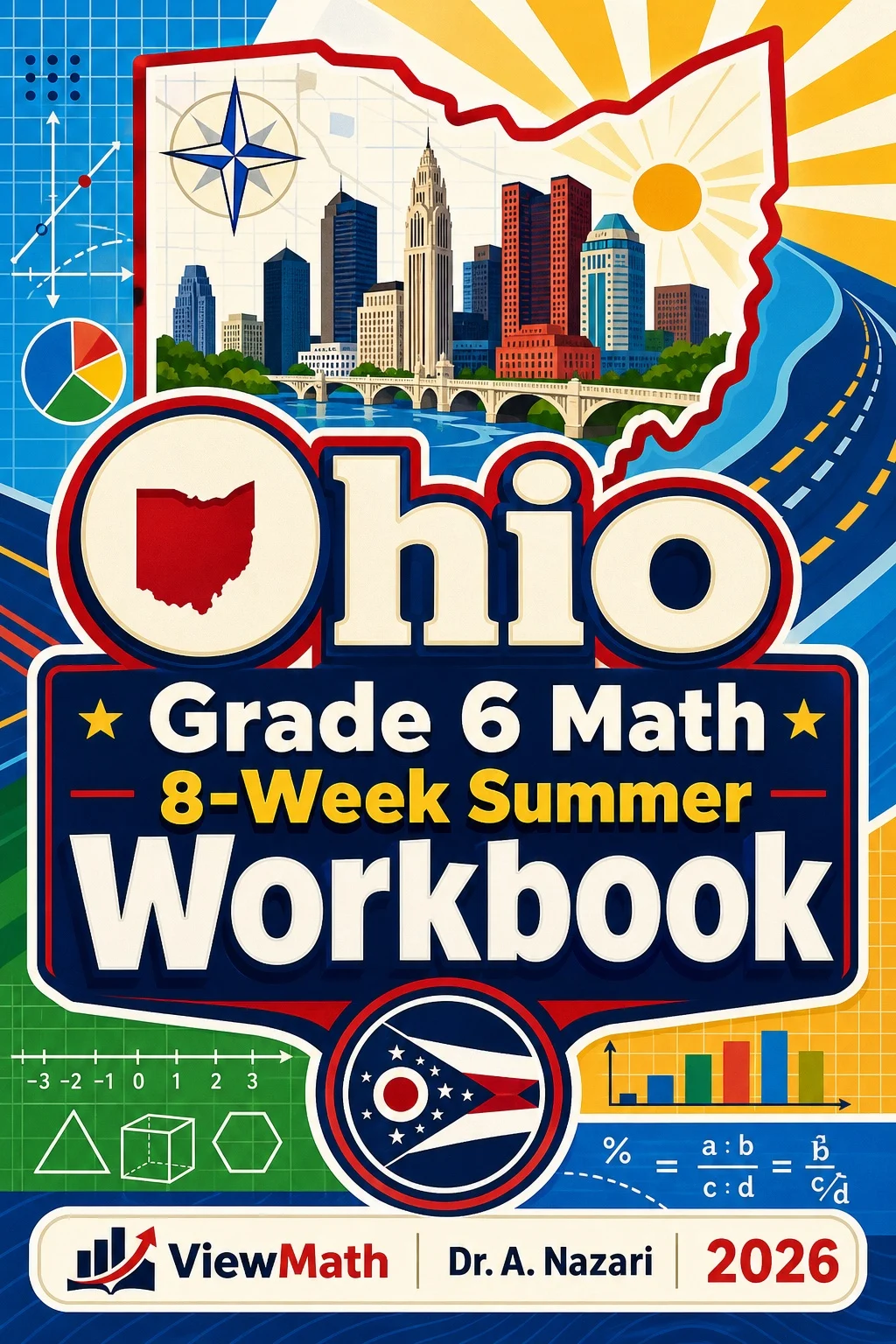 Ohio OST Grade 6 Math Summer Review Workbook