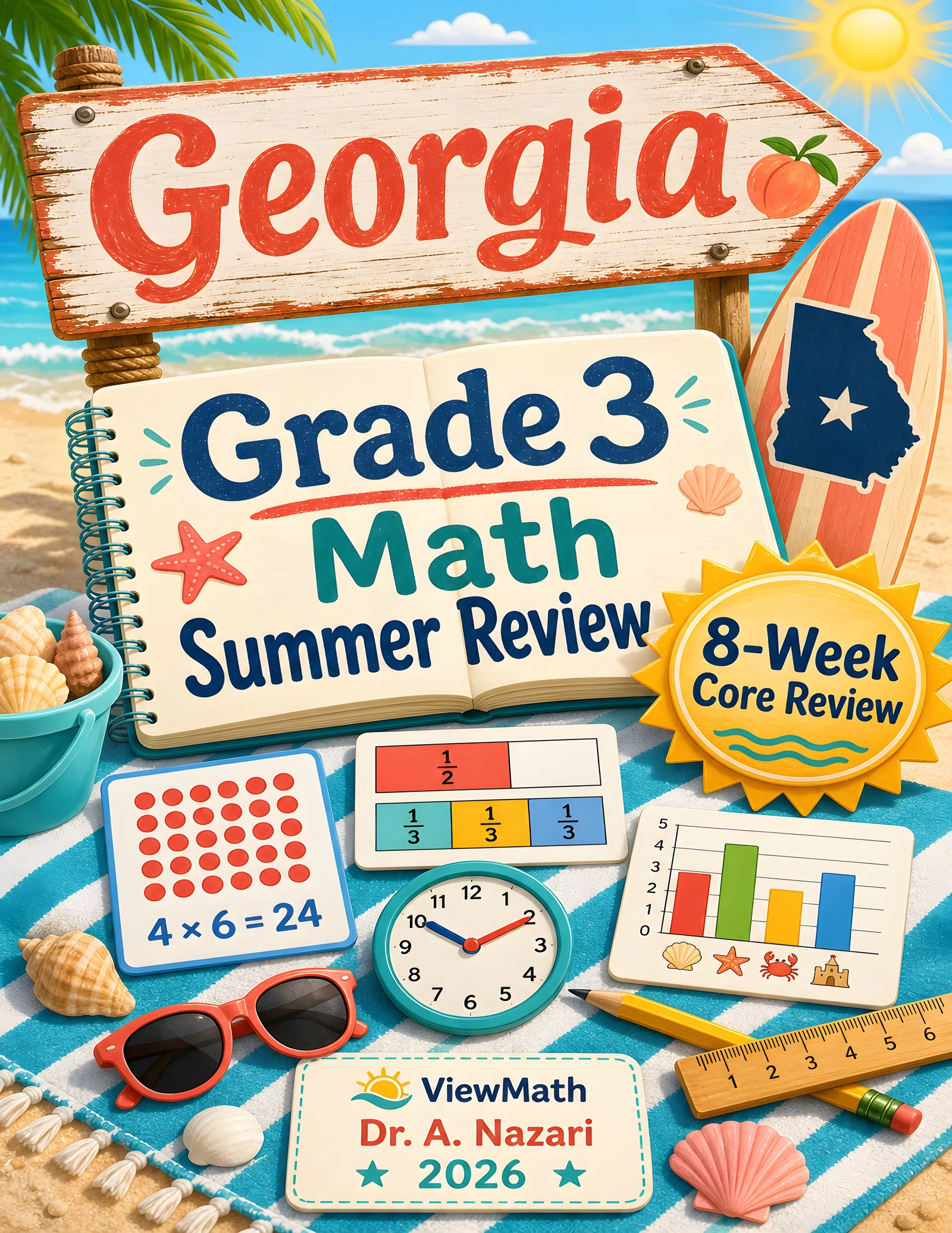 Georgia Milestones Grade 3 Math Summer Review