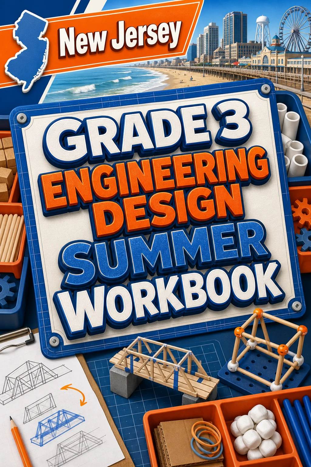 New Jersey Grade 3 Engineering Design Summer Workbook