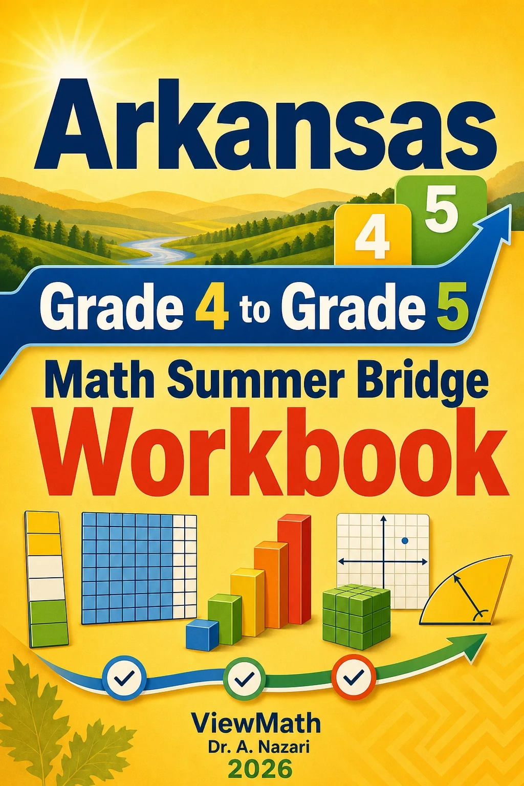 Arkansas ATLAS Grade 4 Math Summer Bridge Workbook