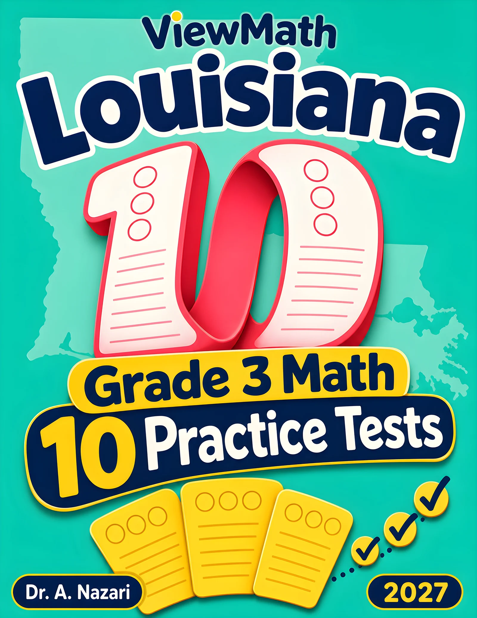 10 Louisiana LEAP 2025 Grade 3 Math Practice Tests