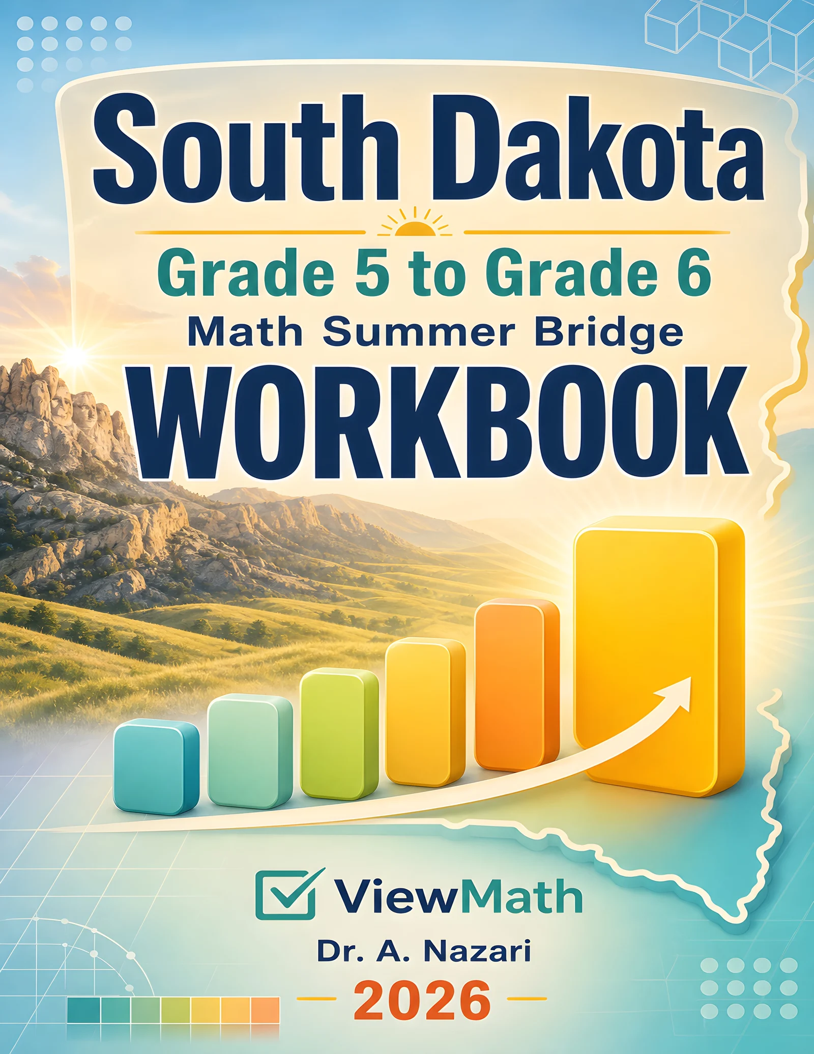 South Dakota SBA Grade 5 Math Summer Bridge Workbook