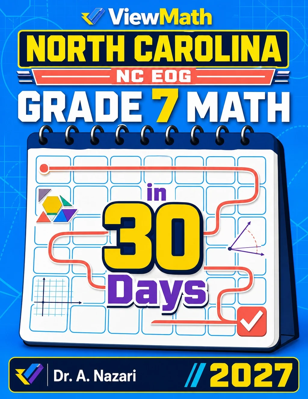North Carolina NC EOG Grade 7 Math in 30 Days