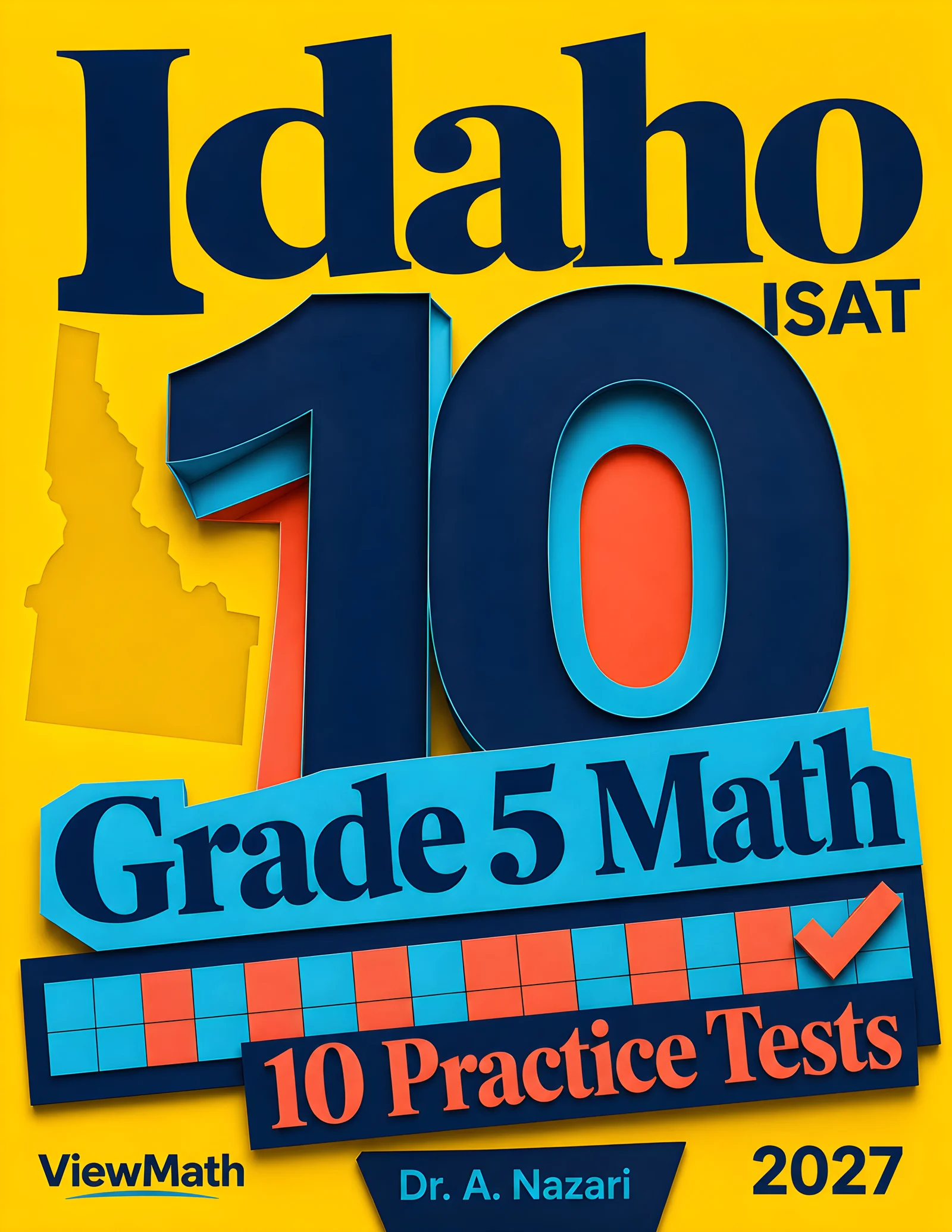 10 Idaho ISAT Grade 5 Math Practice Tests