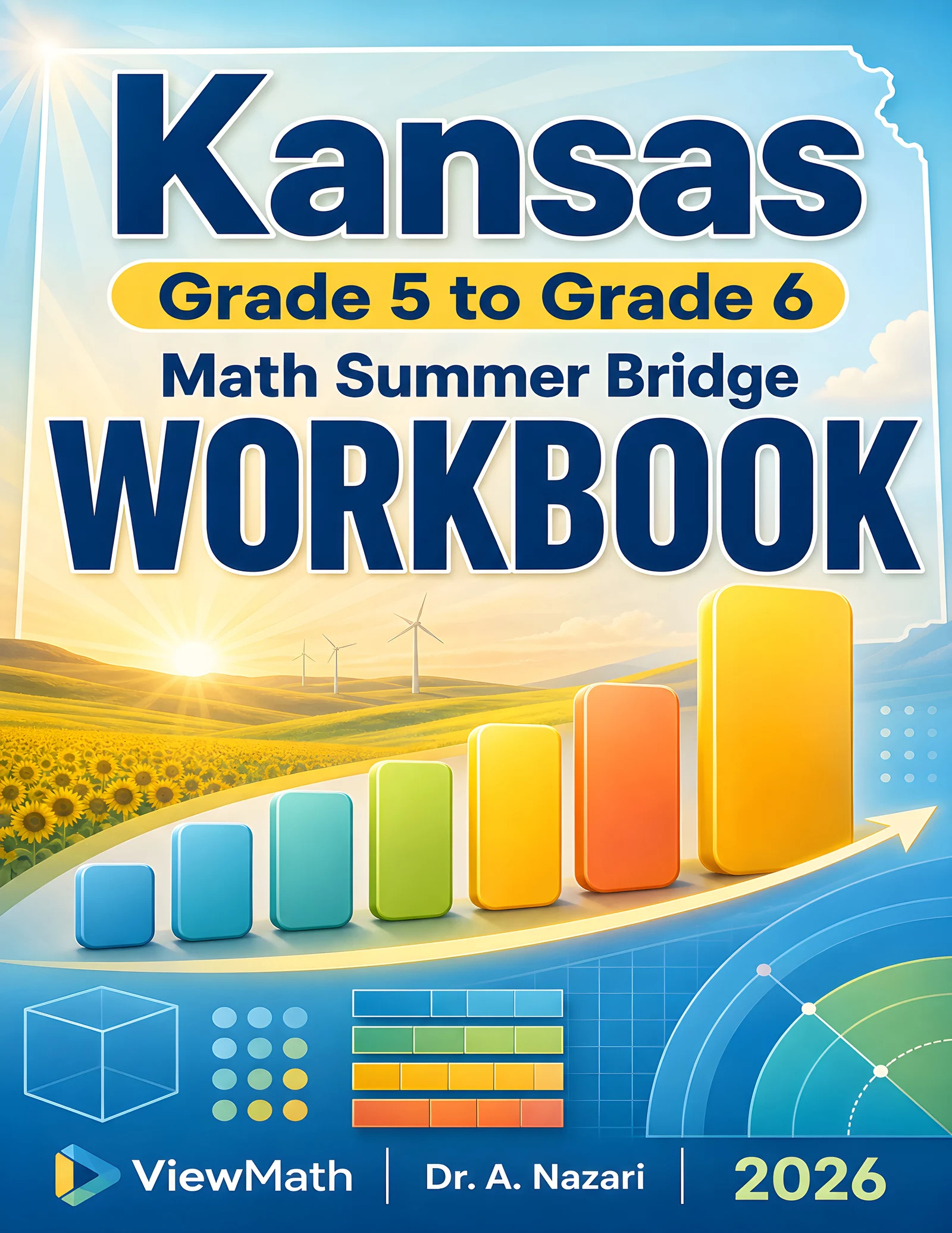 Kansas KAP Grade 5 Math Summer Bridge Workbook
