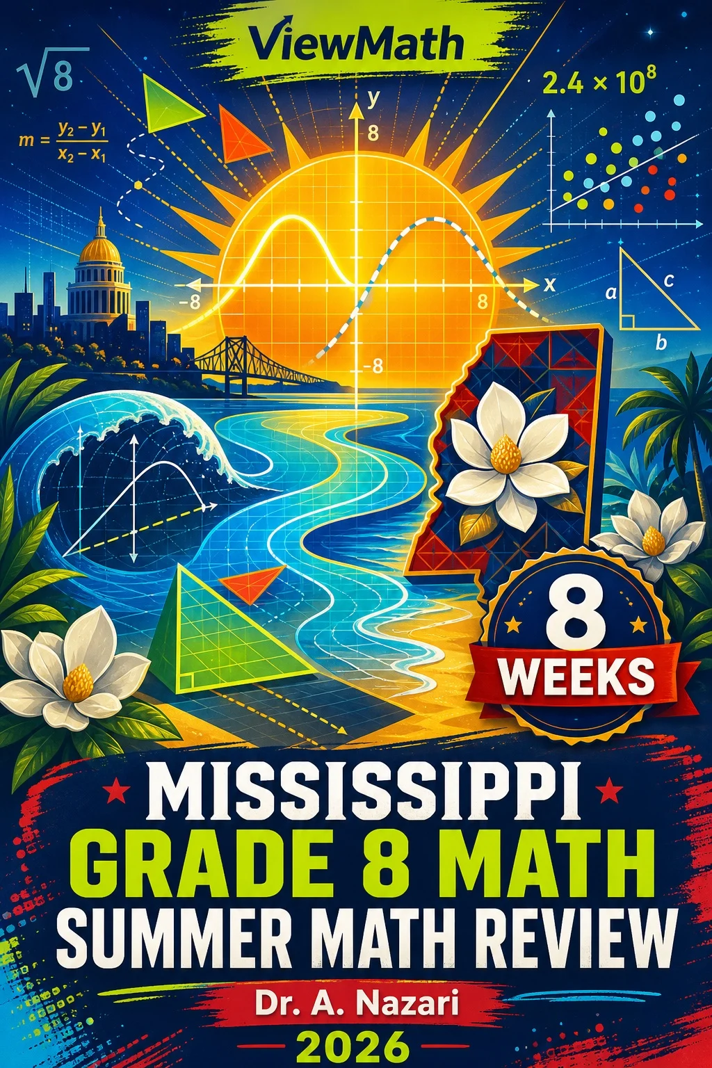 Mississippi MAAP Grade 8 Math Summer Review