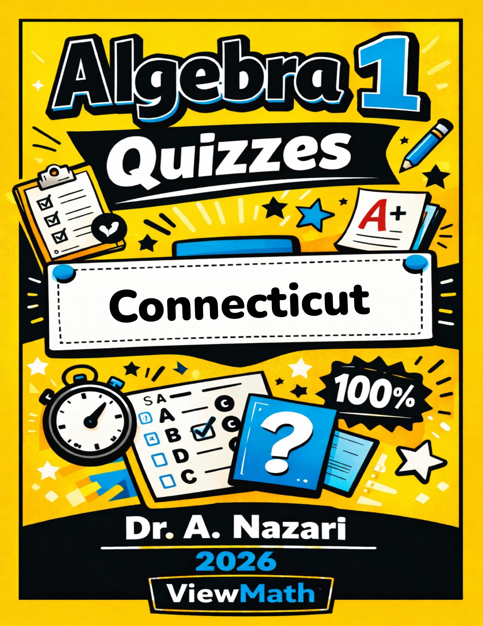 Connecticut SBAC Algebra 1 Math Quizzes