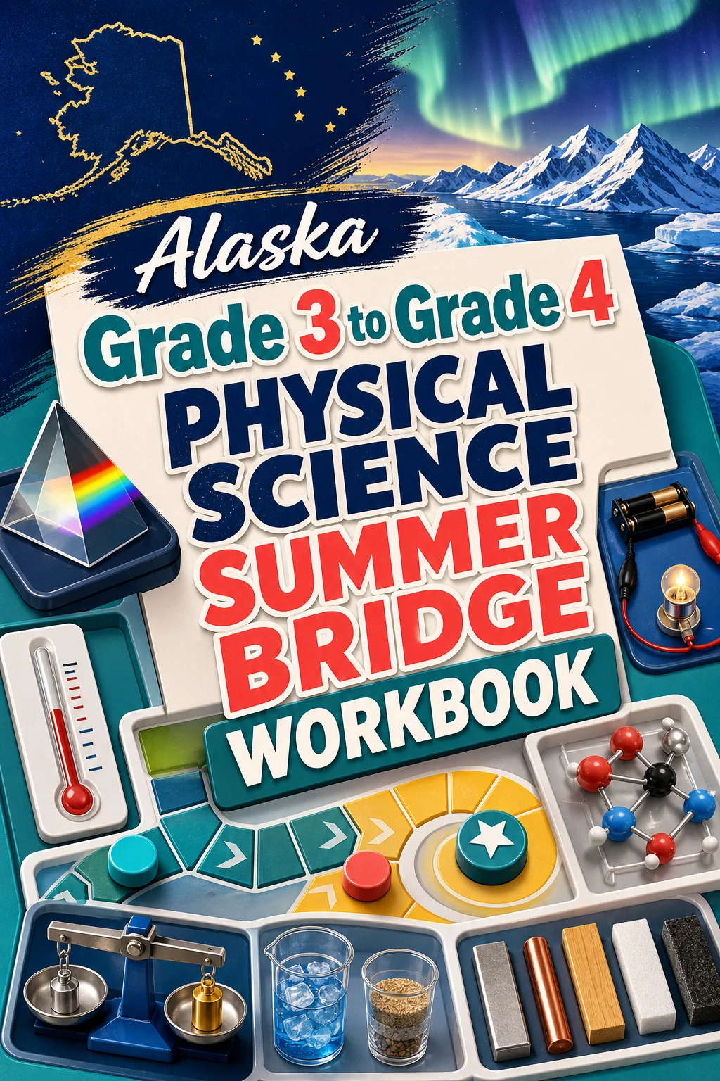 Alaska Grade 3 to Grade 4 Physical Science Summer Bridge Workbook