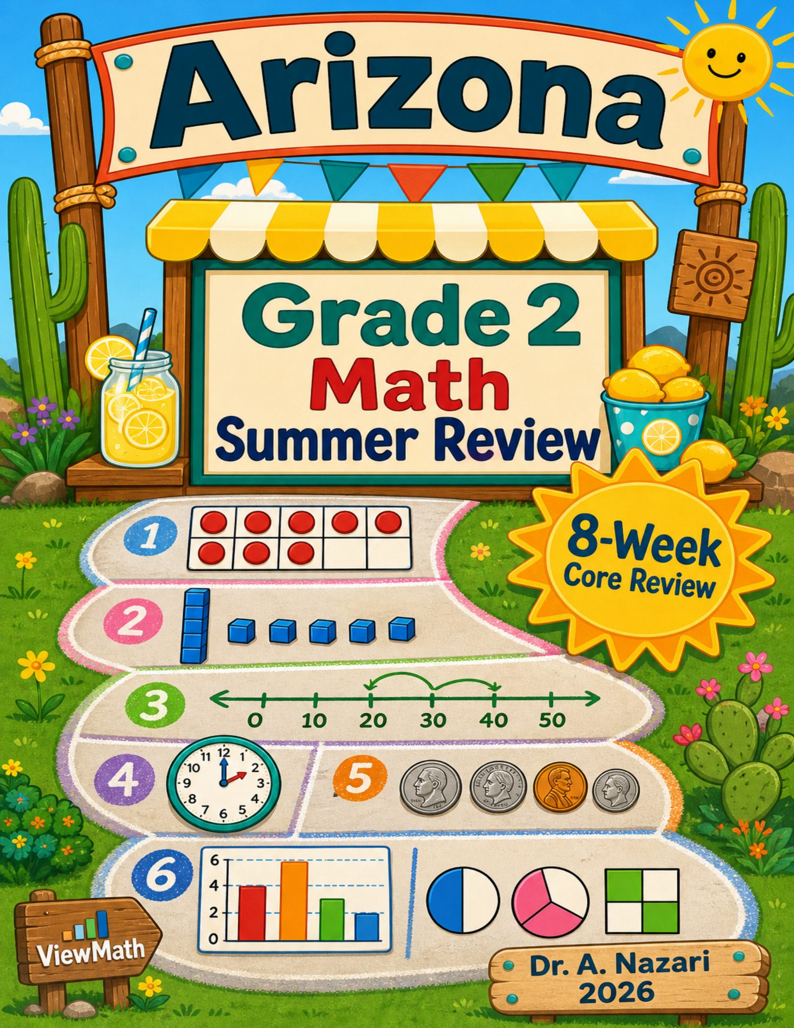 Arizona Grade 2 Math Summer Review