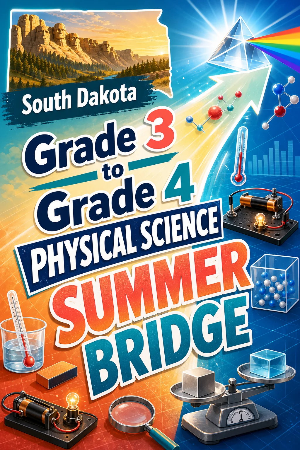 South Dakota Grade 3 to Grade 4 Physical Science Summer Bridge