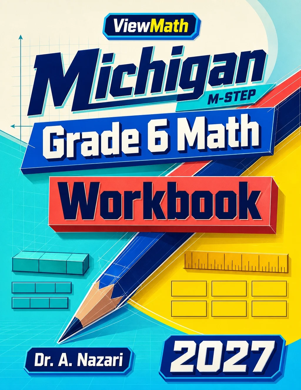 Michigan M-STEP Grade 6 Math Workbook